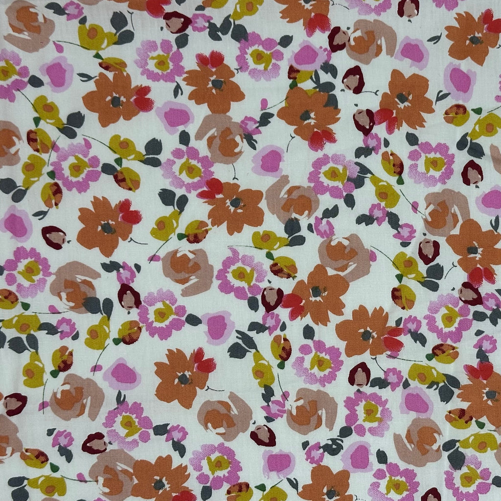 POPELÍN ESTAMPADO LIBERTY FLORES EN OCTUBRE