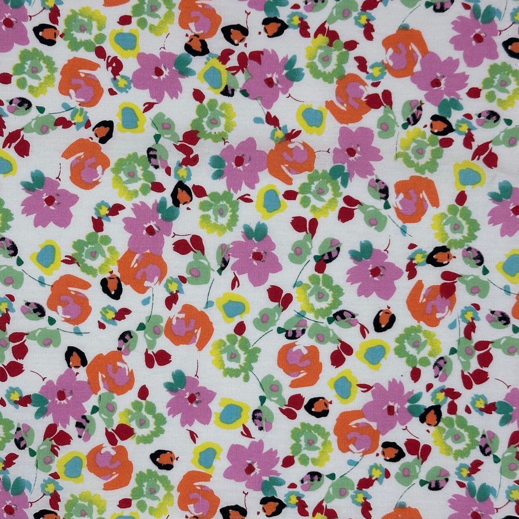 Popeline à imprimé floral Liberty en juin