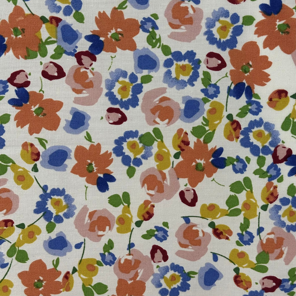 Popeline à imprimé floral Liberty en septembre