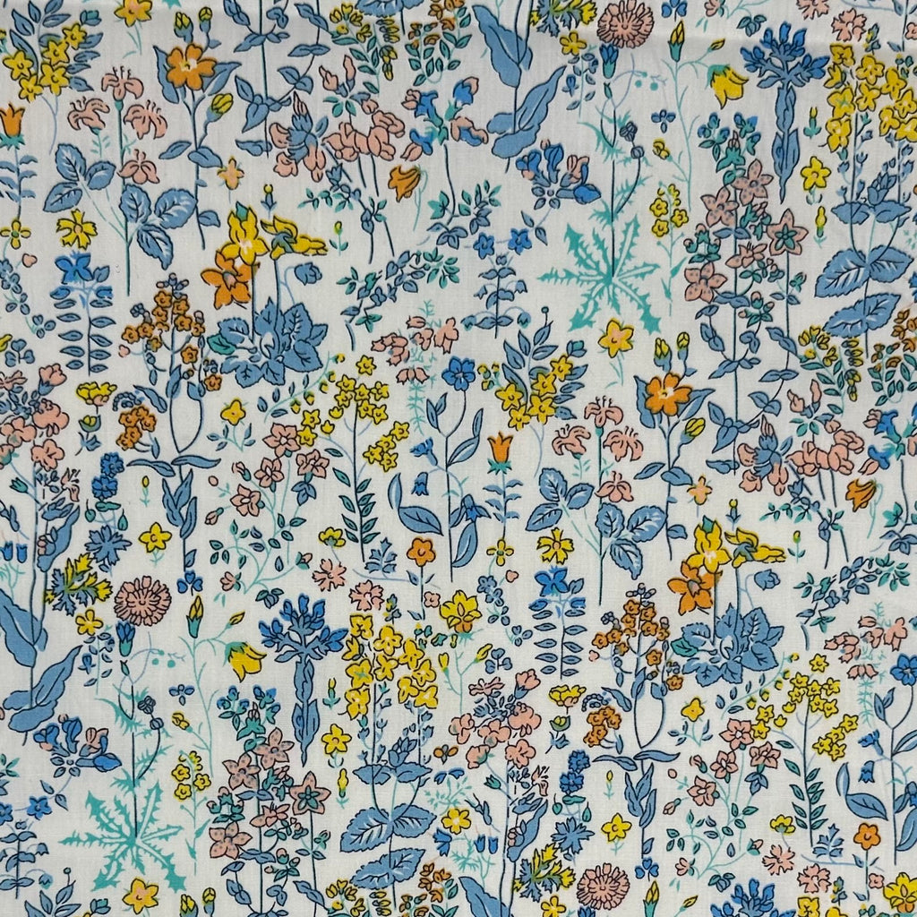 POPELÍN ESTAMPADO LIBERTY SUSURRO AZUL