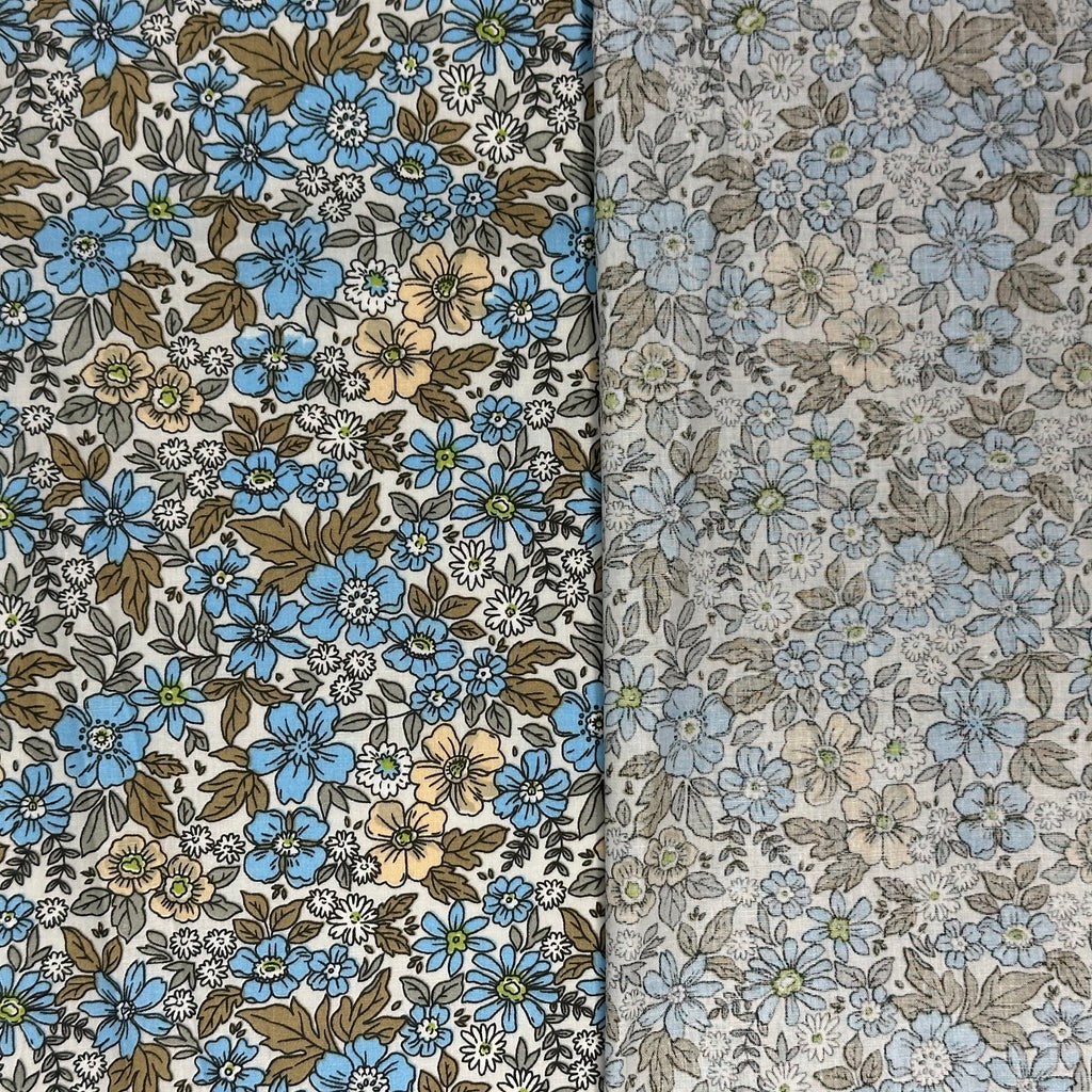POP-LINE IMPRIMÉE BLEU LIBERTÉ BETSY