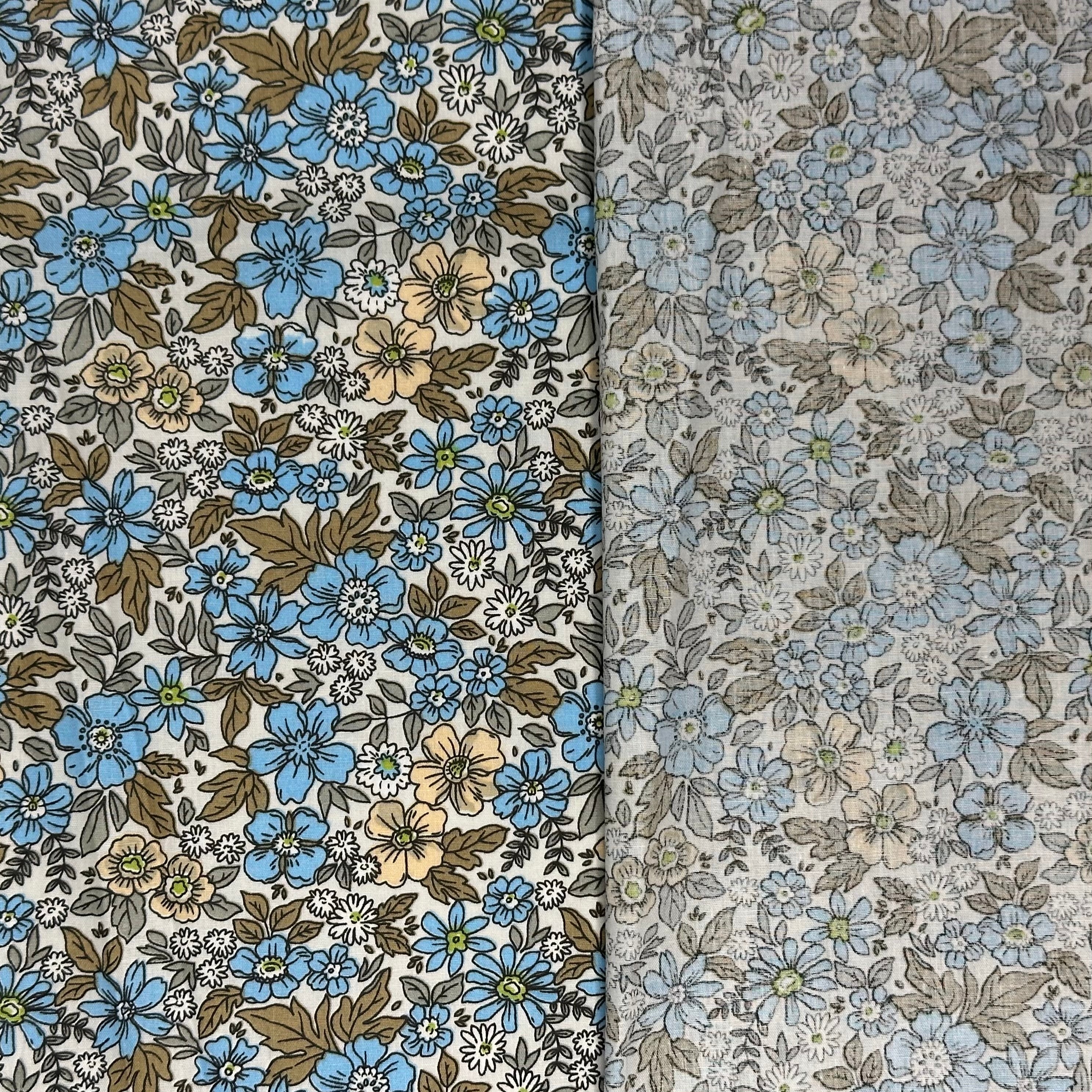 POP-LINE IMPRIMÉE BLEU LIBERTÉ BETSY