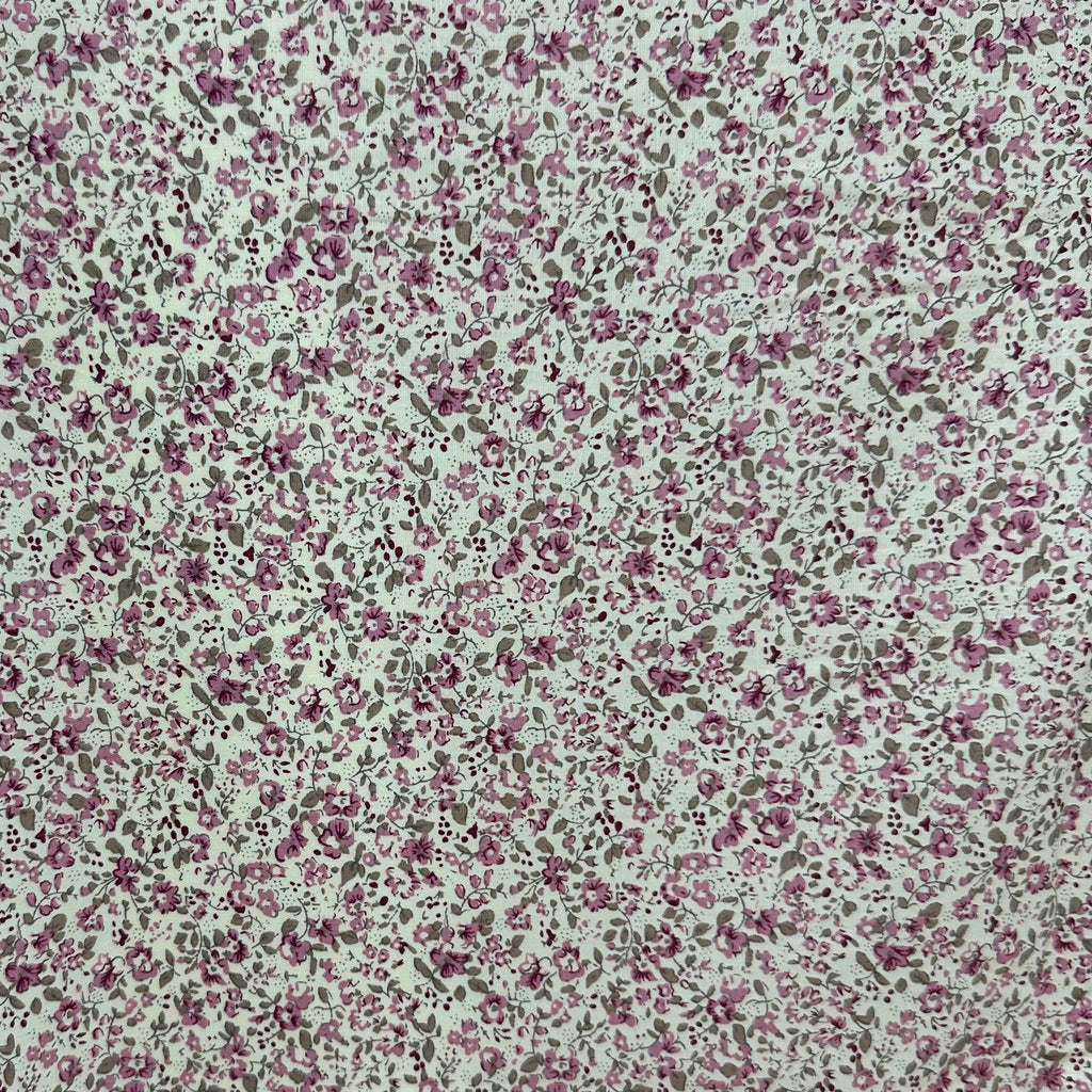 POP-LINE ROSE À IMPRIMÉ MICRO-FLORAL LIBERTY