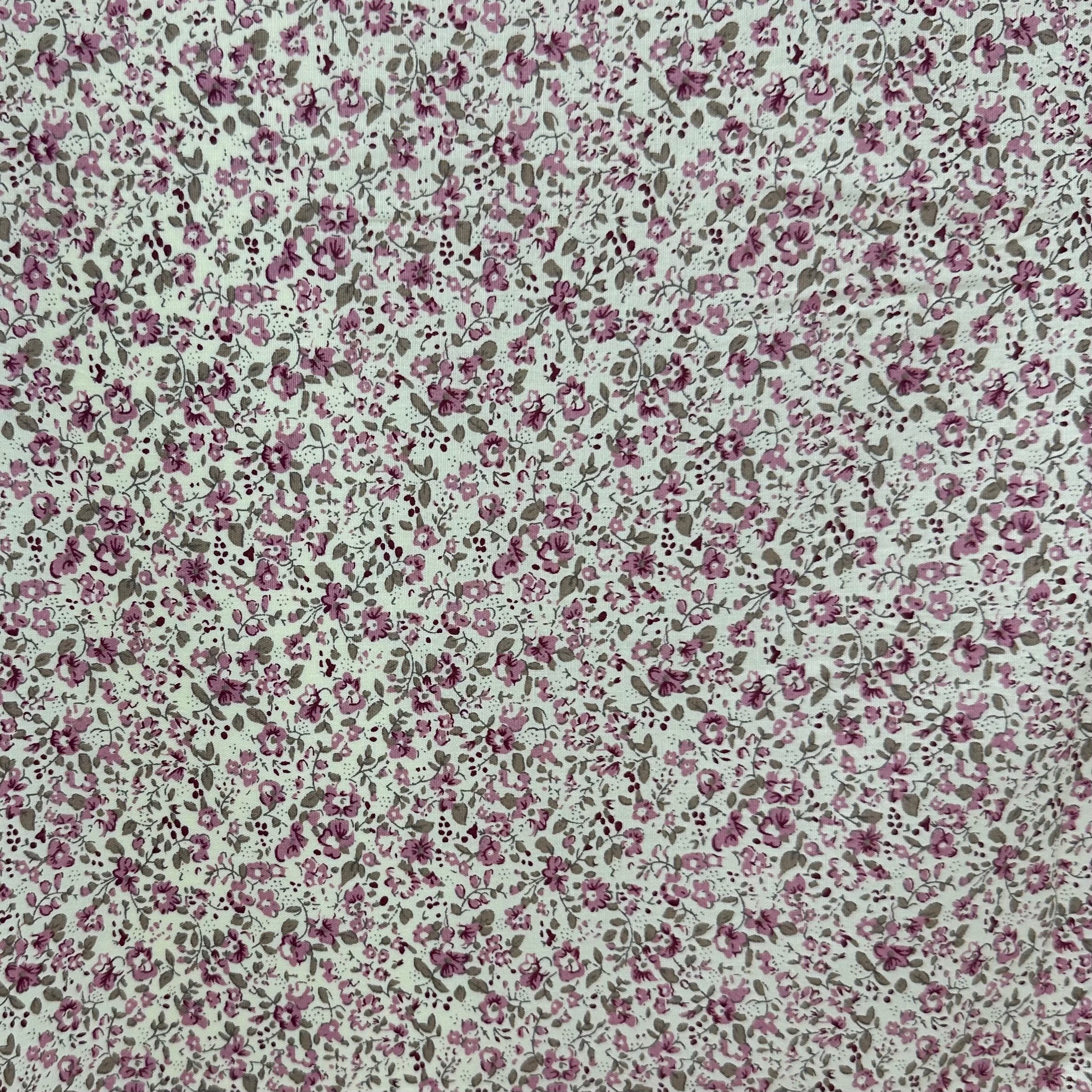 POP-LINE ROSE À IMPRIMÉ MICRO-FLORAL LIBERTY