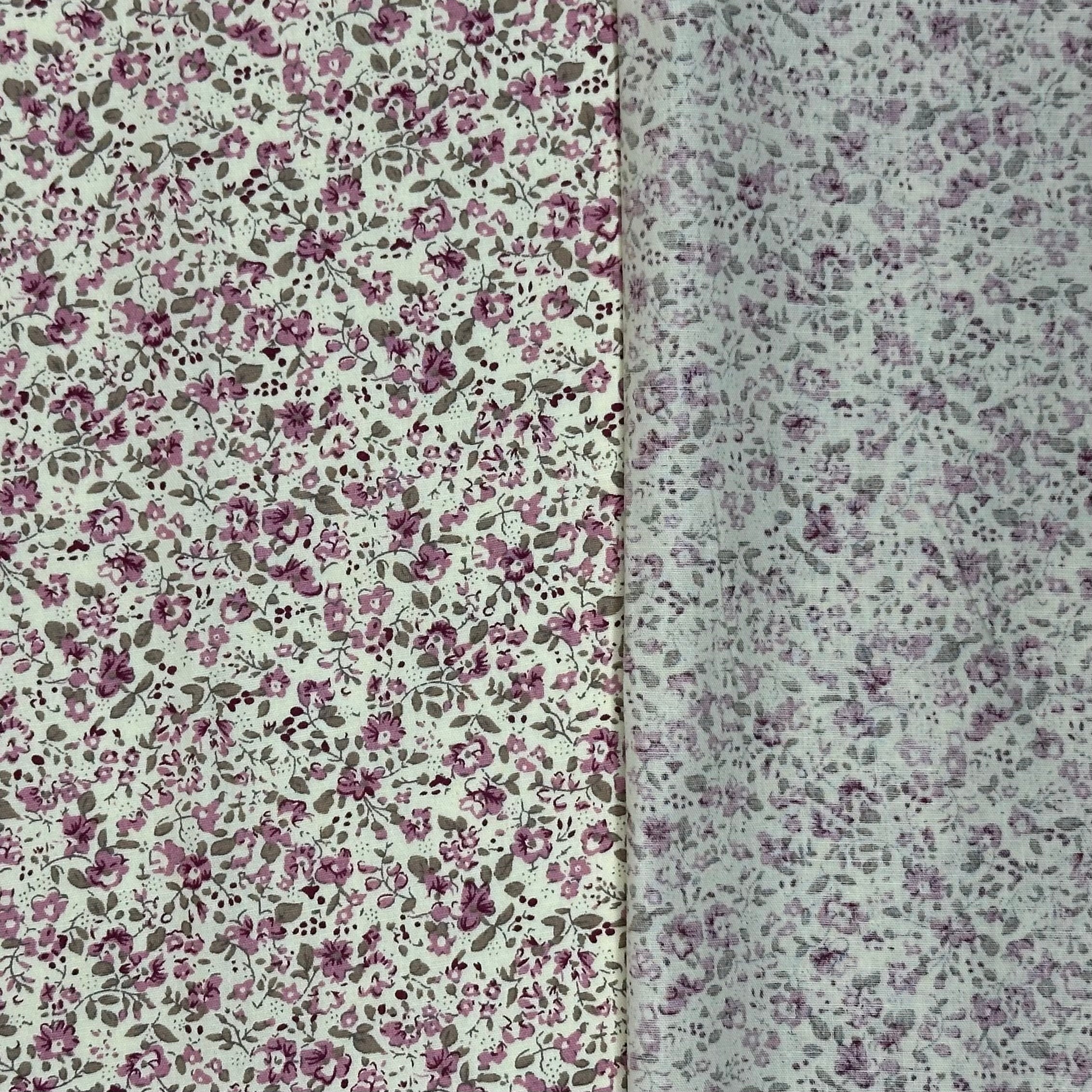 POP-LINE ROSE À IMPRIMÉ MICRO-FLORAL LIBERTY