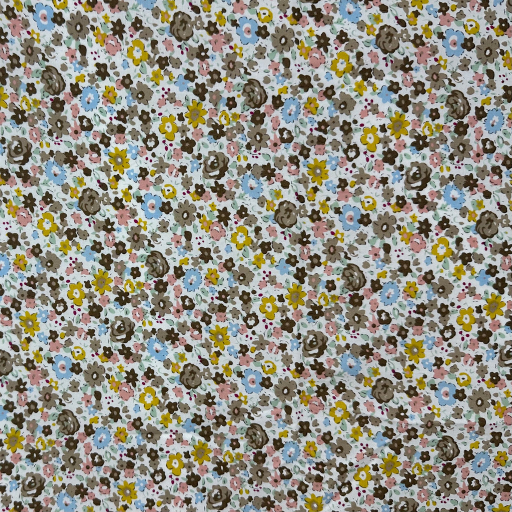 Popeline imprimée Liberty Autumn Meadow