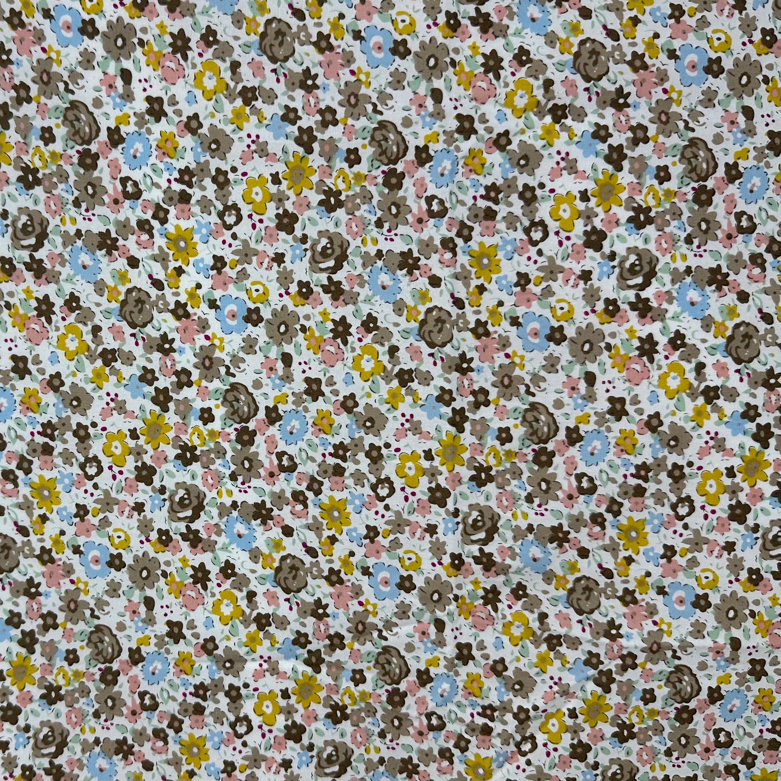 Popeline imprimée Liberty Autumn Meadow