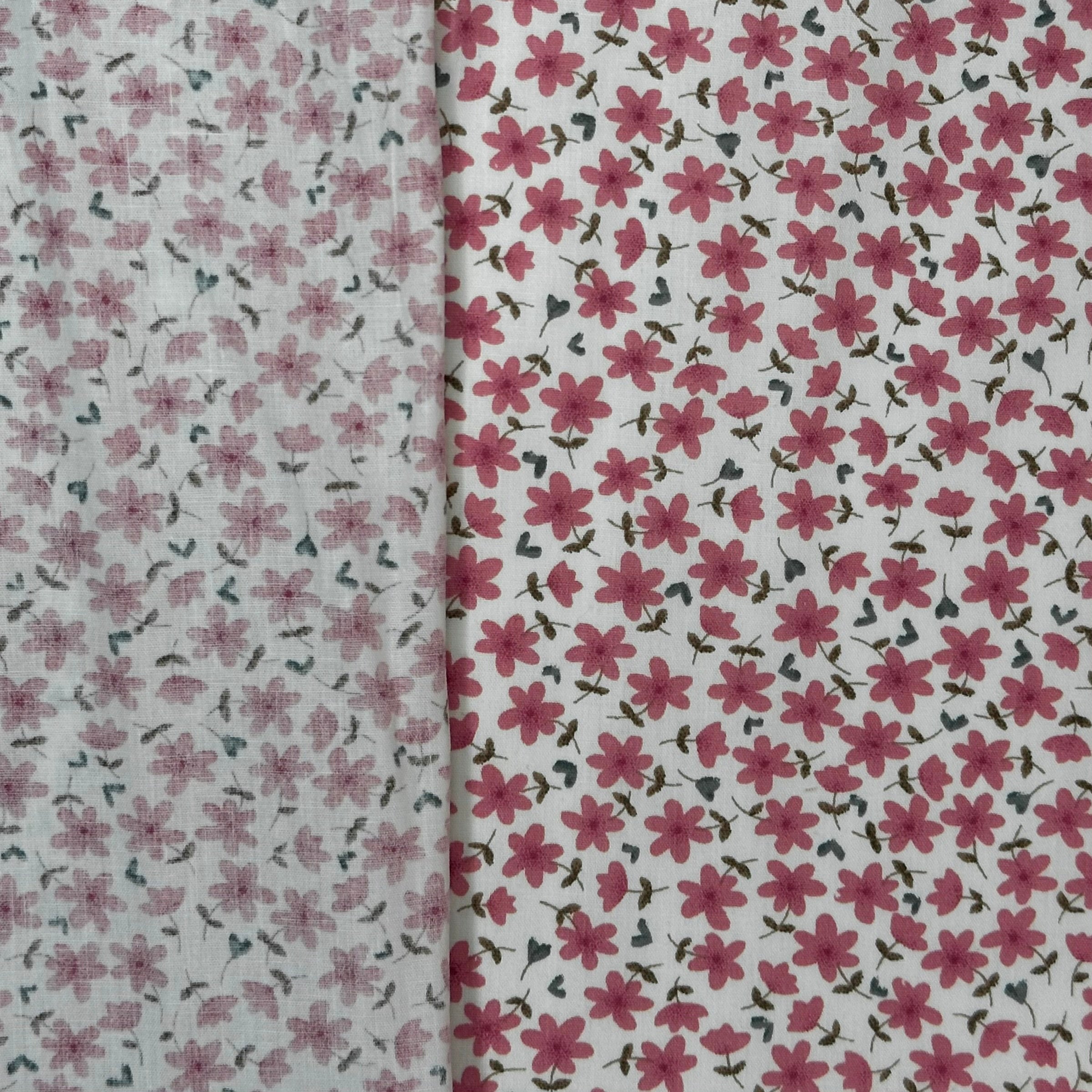 POPELÍN ESTAMPADO LIBERTY CIEN FLORES ROSAS