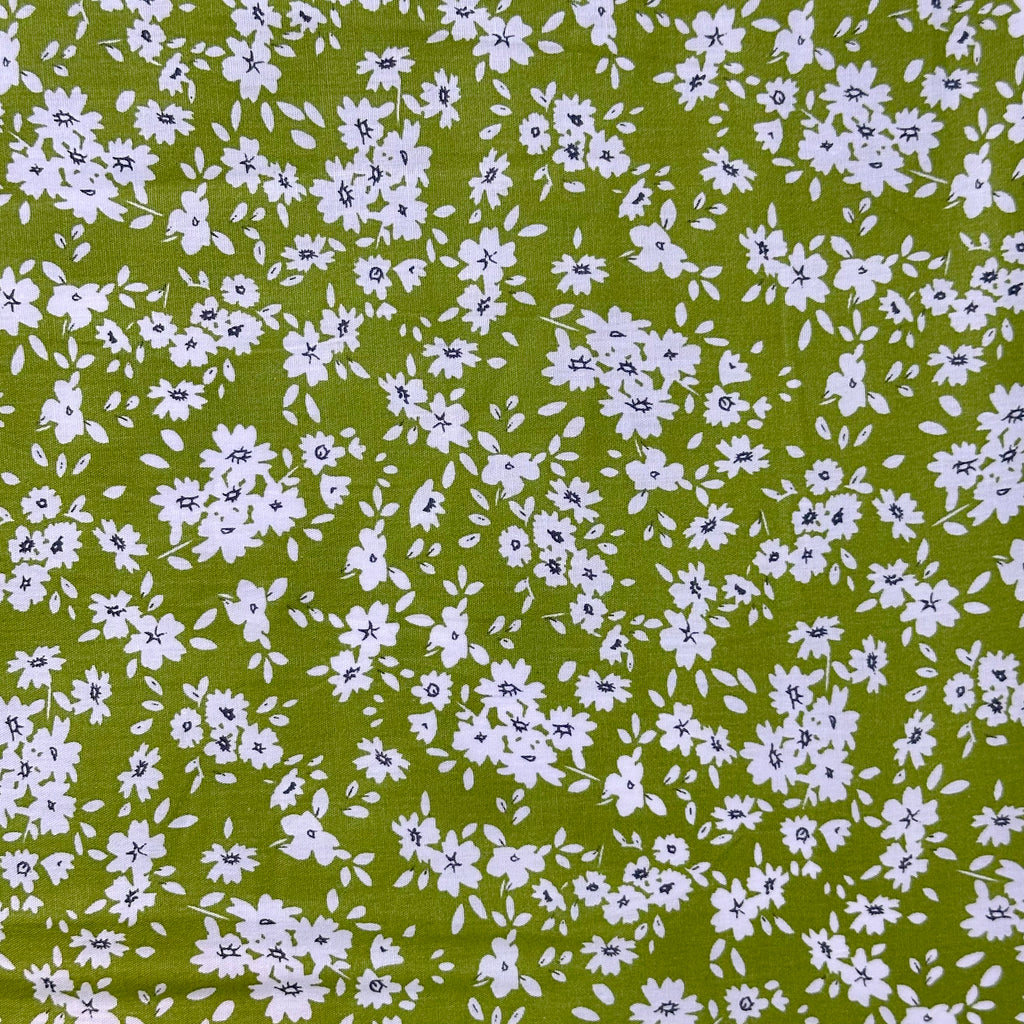 POPELÍN ESTAMPADO LIBERTY CAPEL VERDE