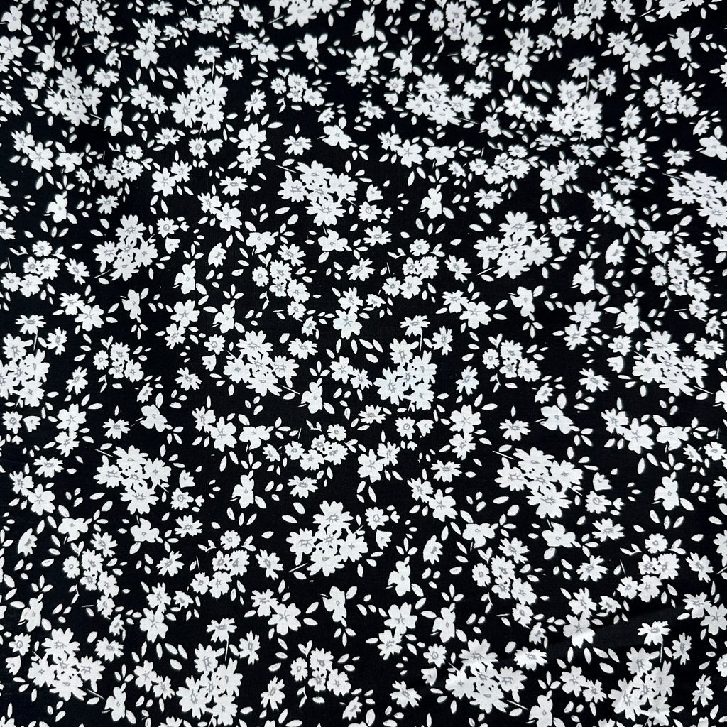 POPELÍN ESTAMPADO LIBERTY CAPEL NEGRO