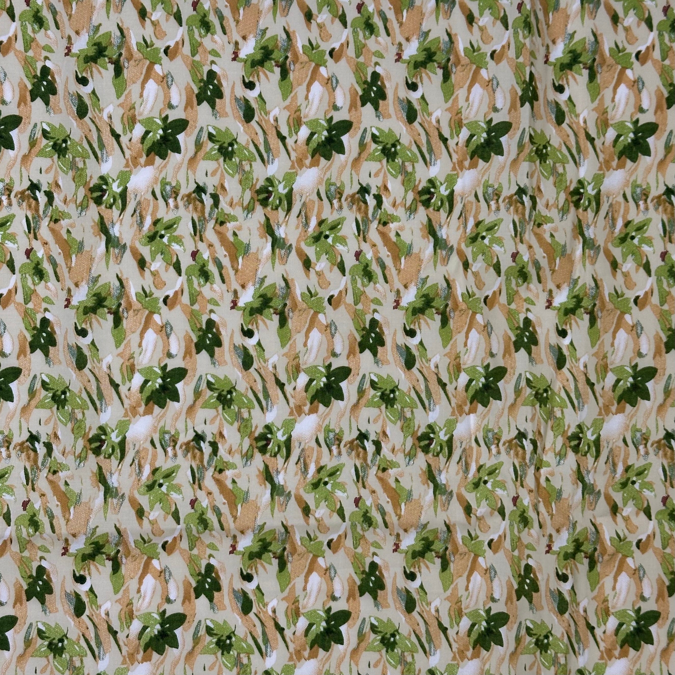 POP-SHIRT CHARLOTTE VERT LIBERTÉ IMPRIMÉ