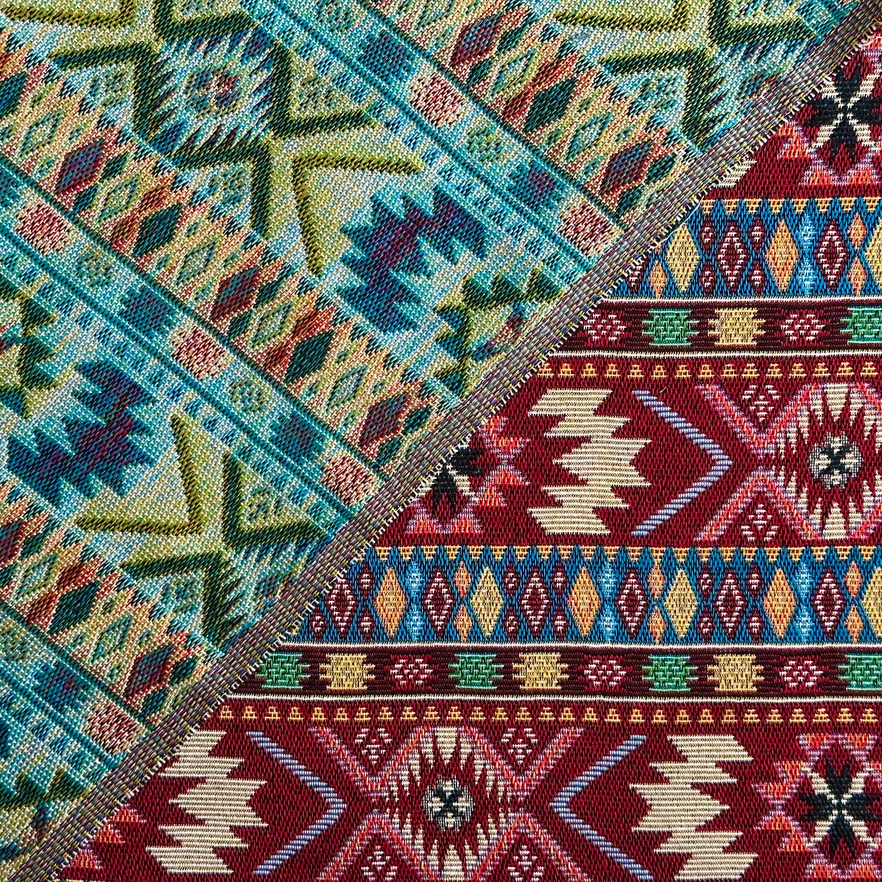 GOBELINO ÉTNICO ROJO