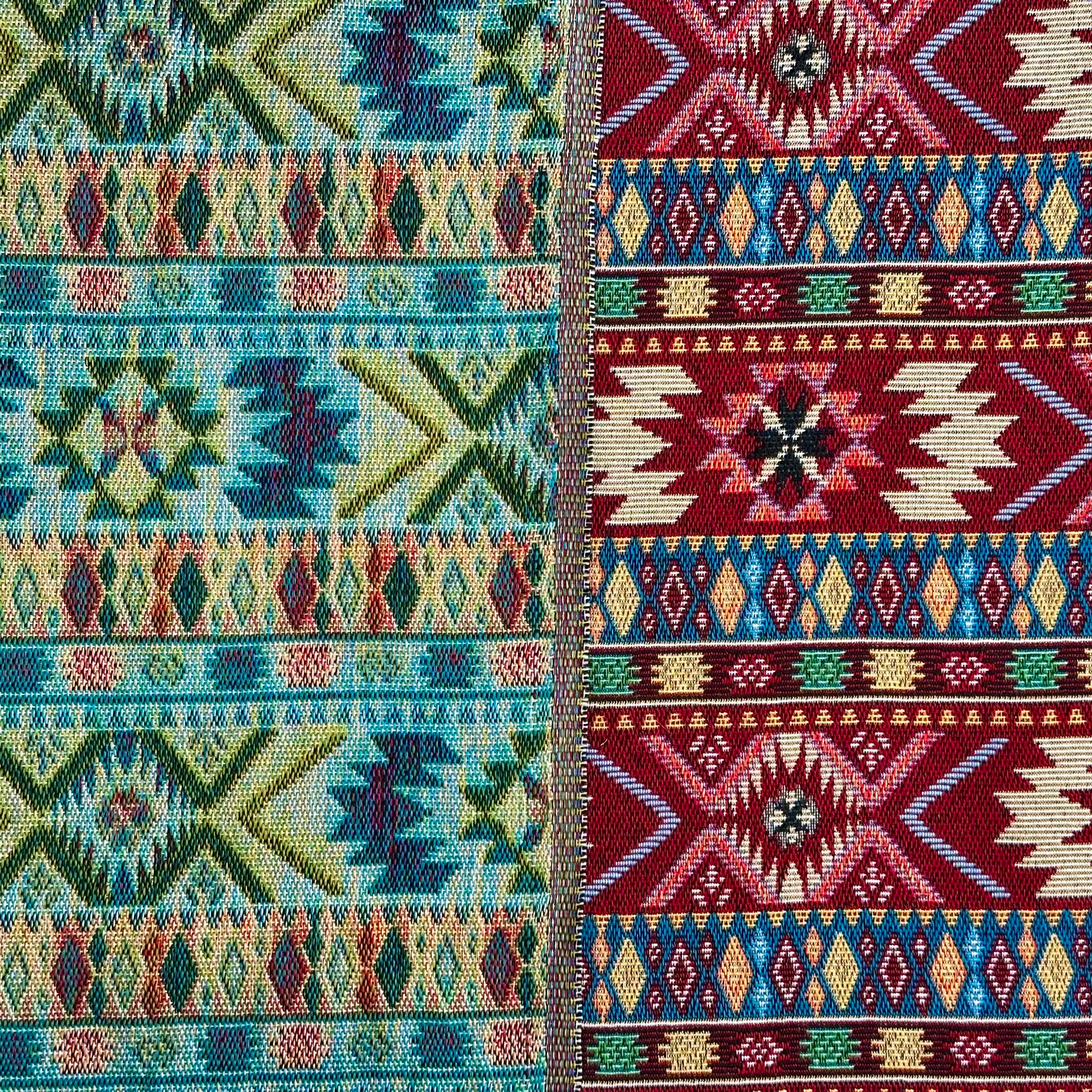 GOBELINO ÉTNICO ROJO