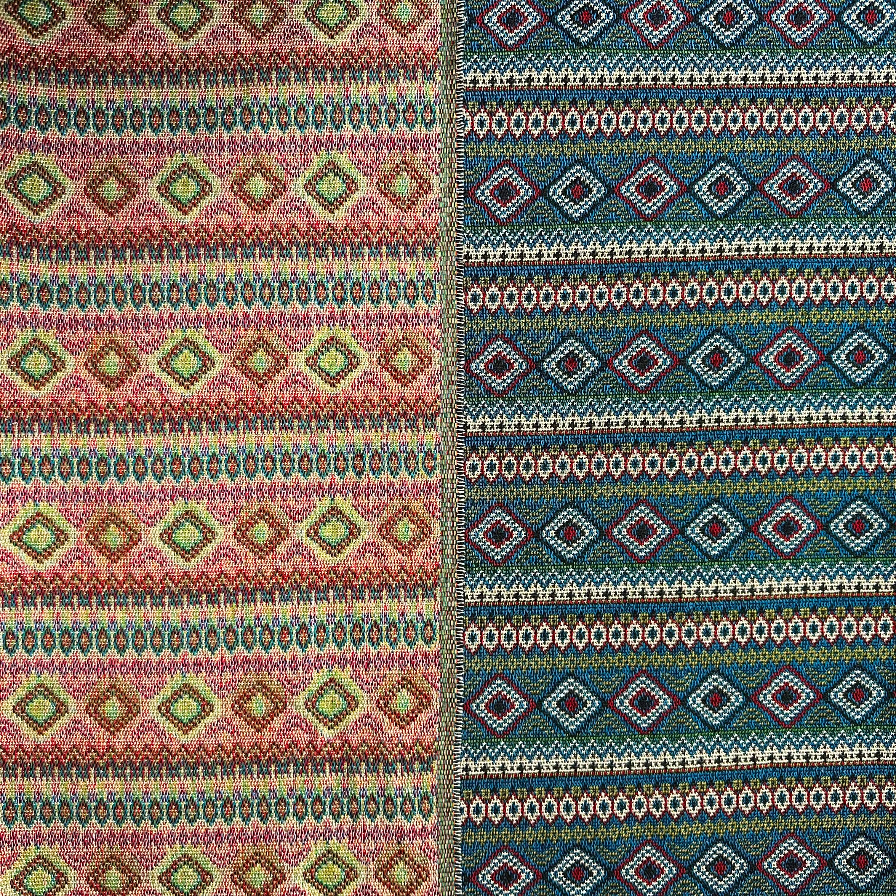 GOBELINO AZTECA AZUL