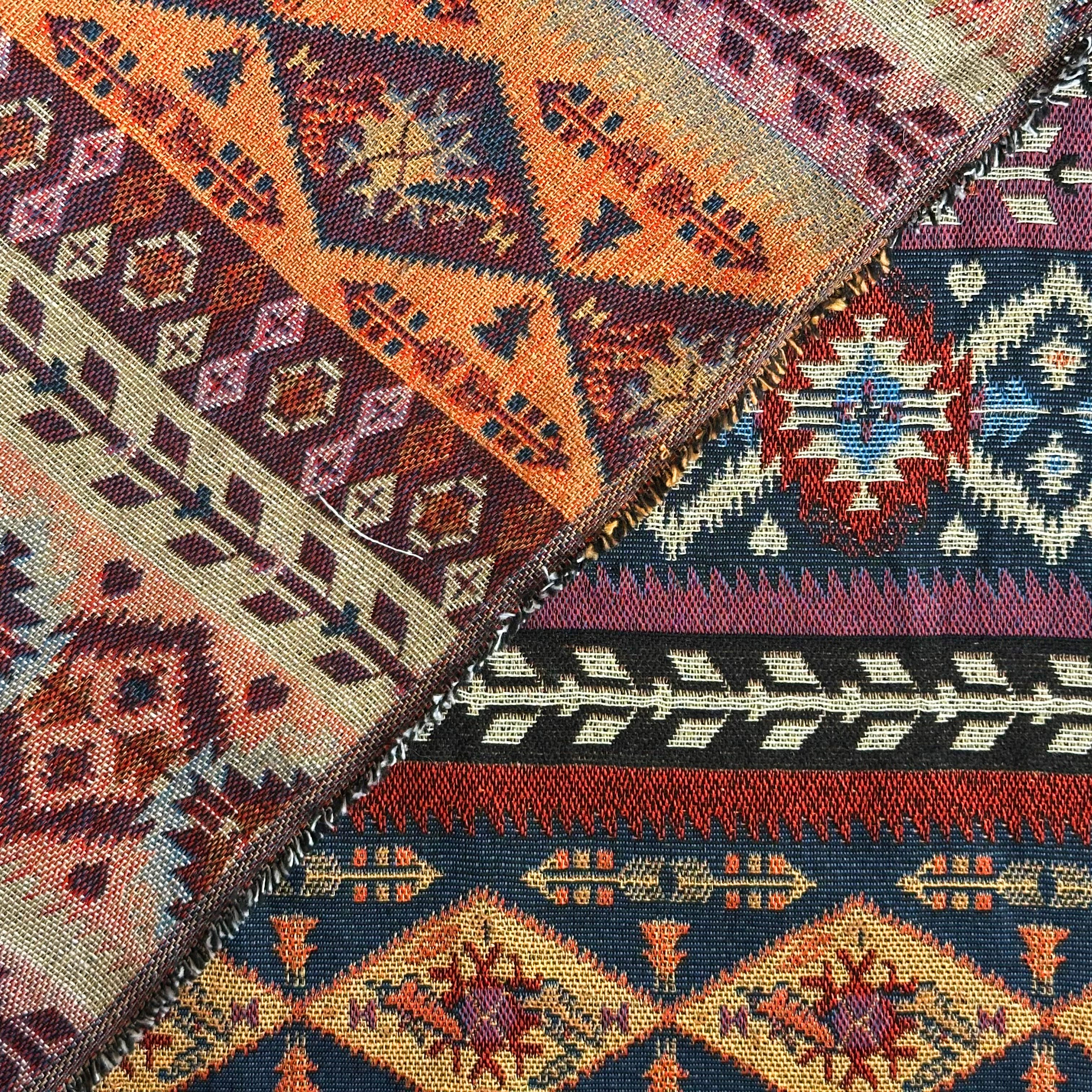 GOBELINO TRIBAL ROJO