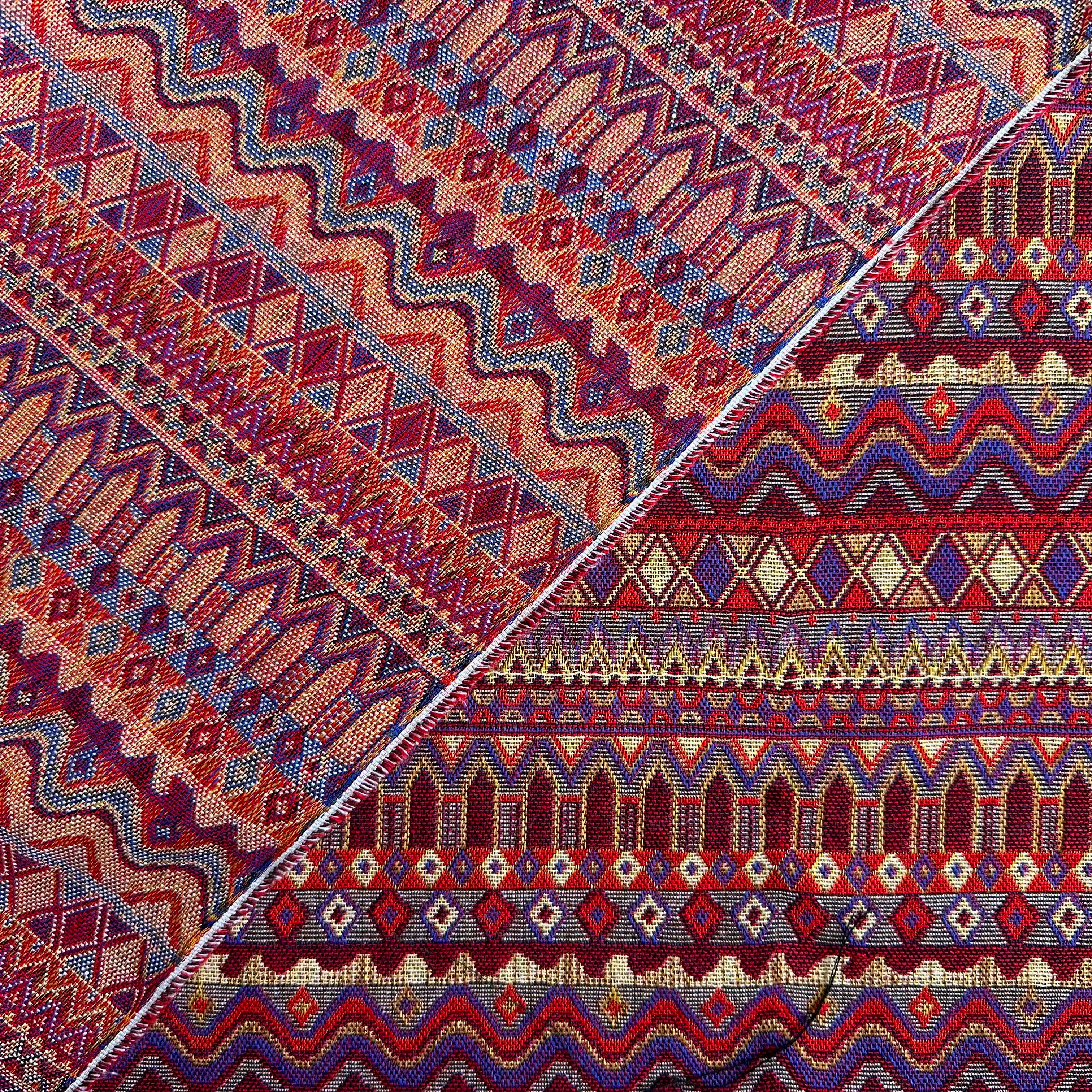 GOBELINO AZTECA ROJOS