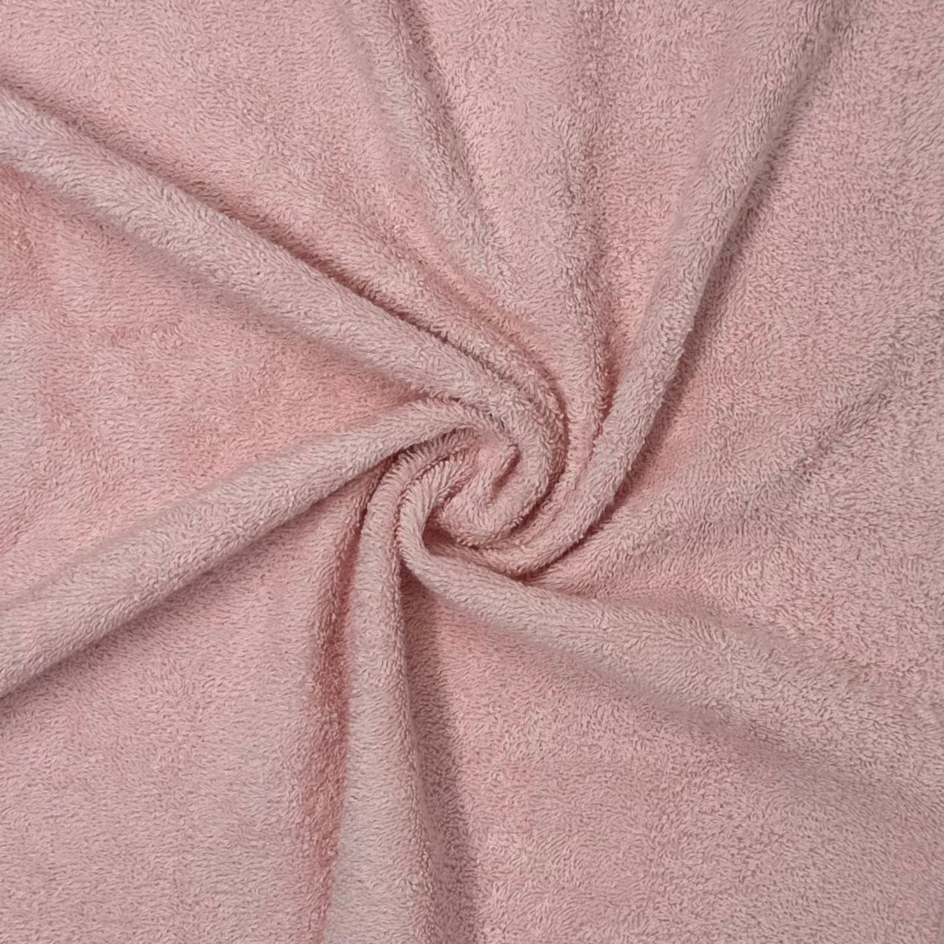 SALMON PINK COTTON TERRY