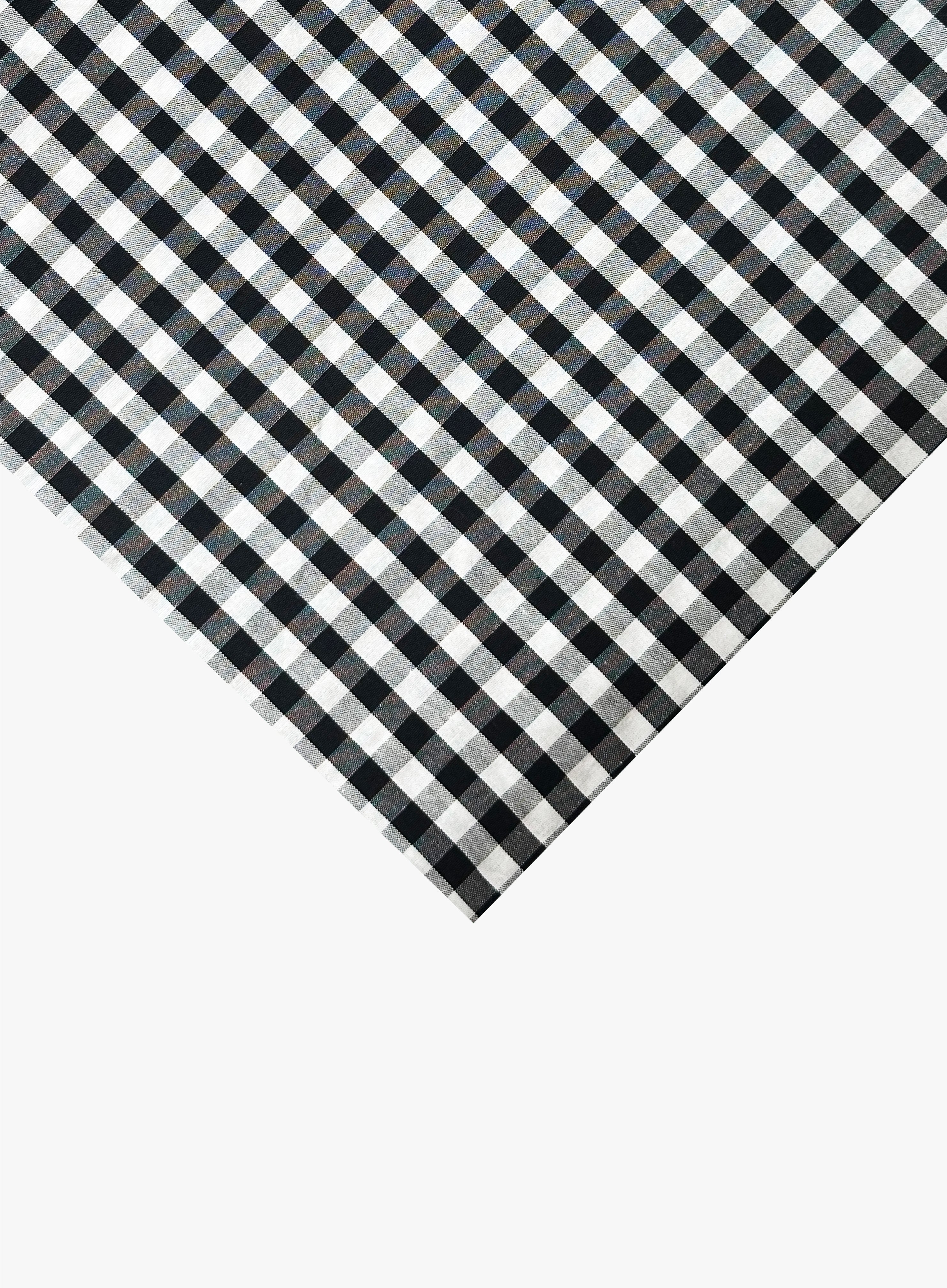 MUSELINA ESTAMPADA NEGRA