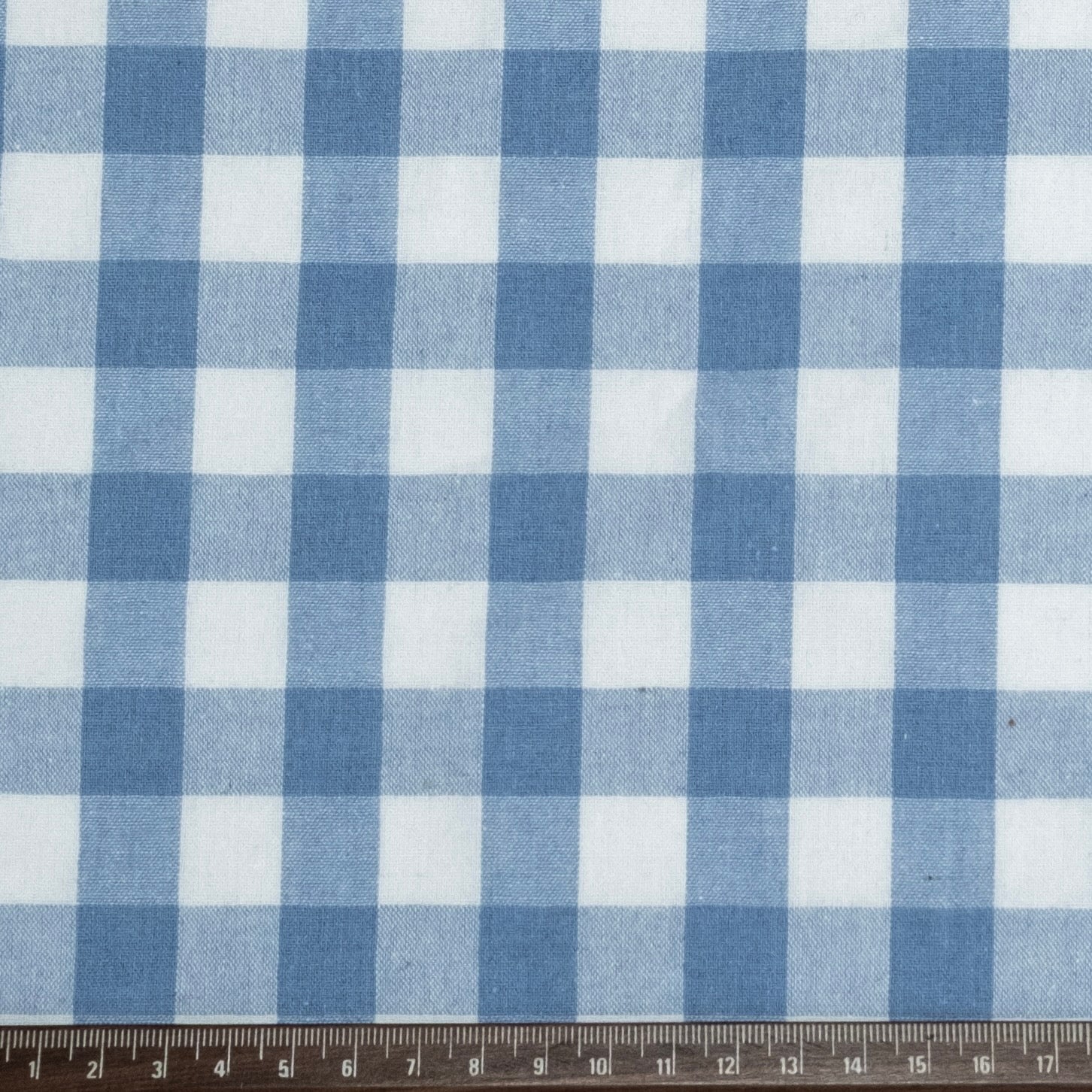 VICHY ALGODÓN MAXI AZUL
