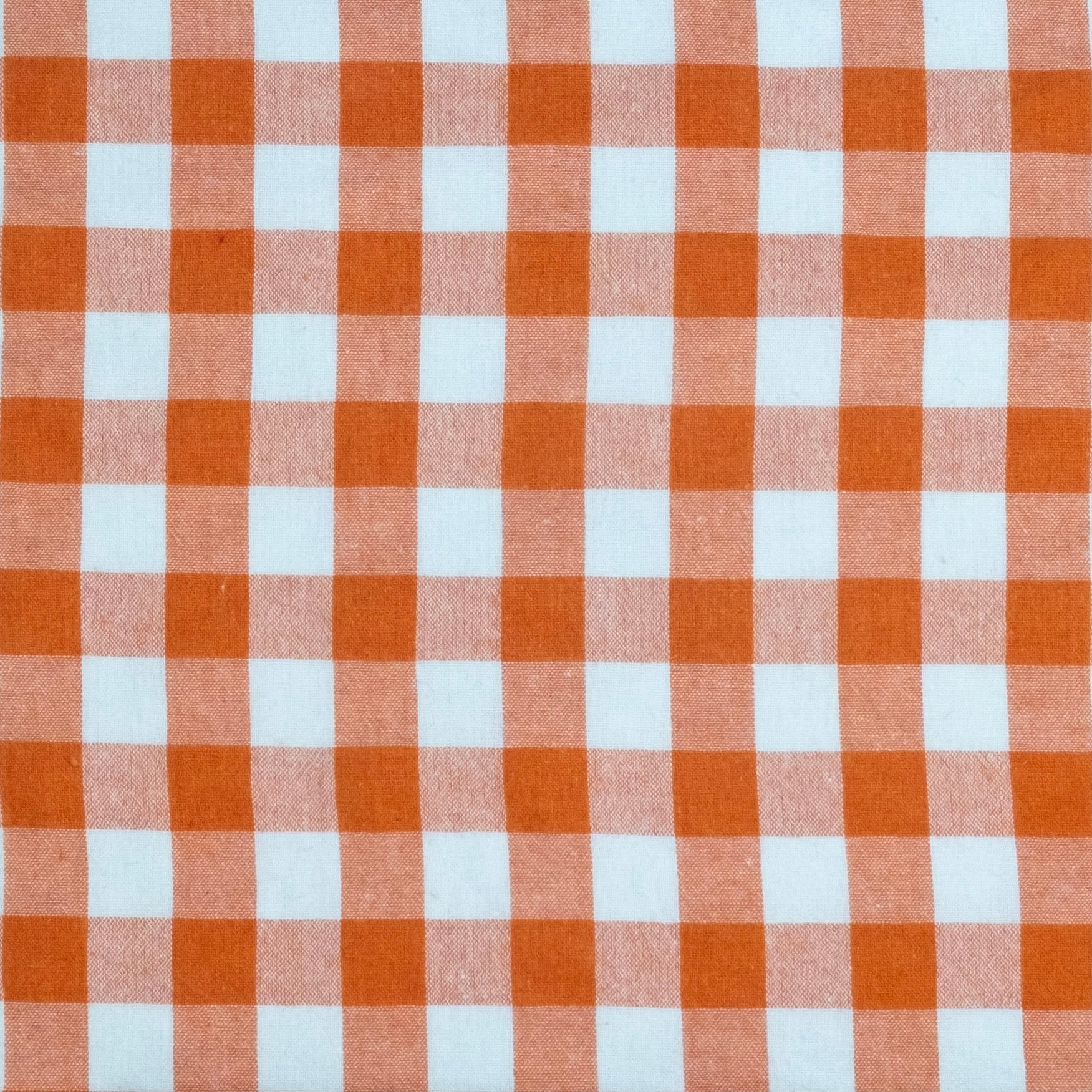 VICHY ALGODÓN MAXI NARANJA
