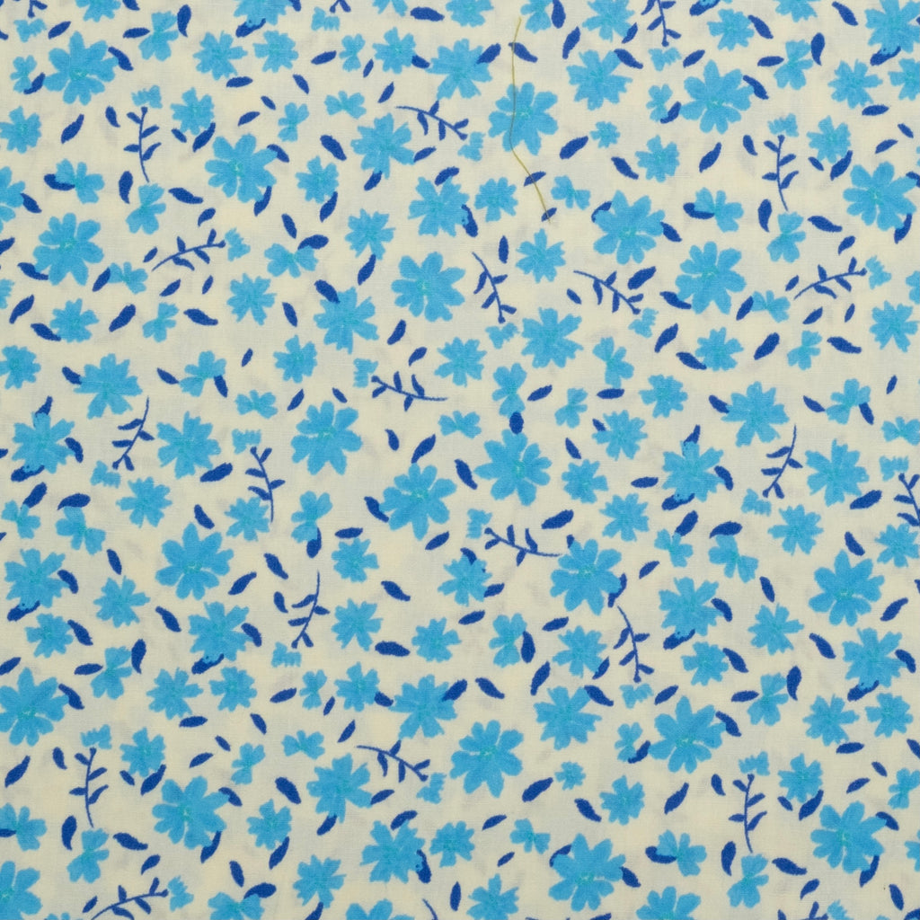 POPELÍN ESTAMPADO LIBERTY DESTELLOS AZULES