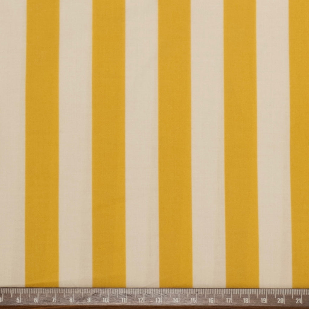 POPELÍN ESTAMPADO RAYAS AMARILLO