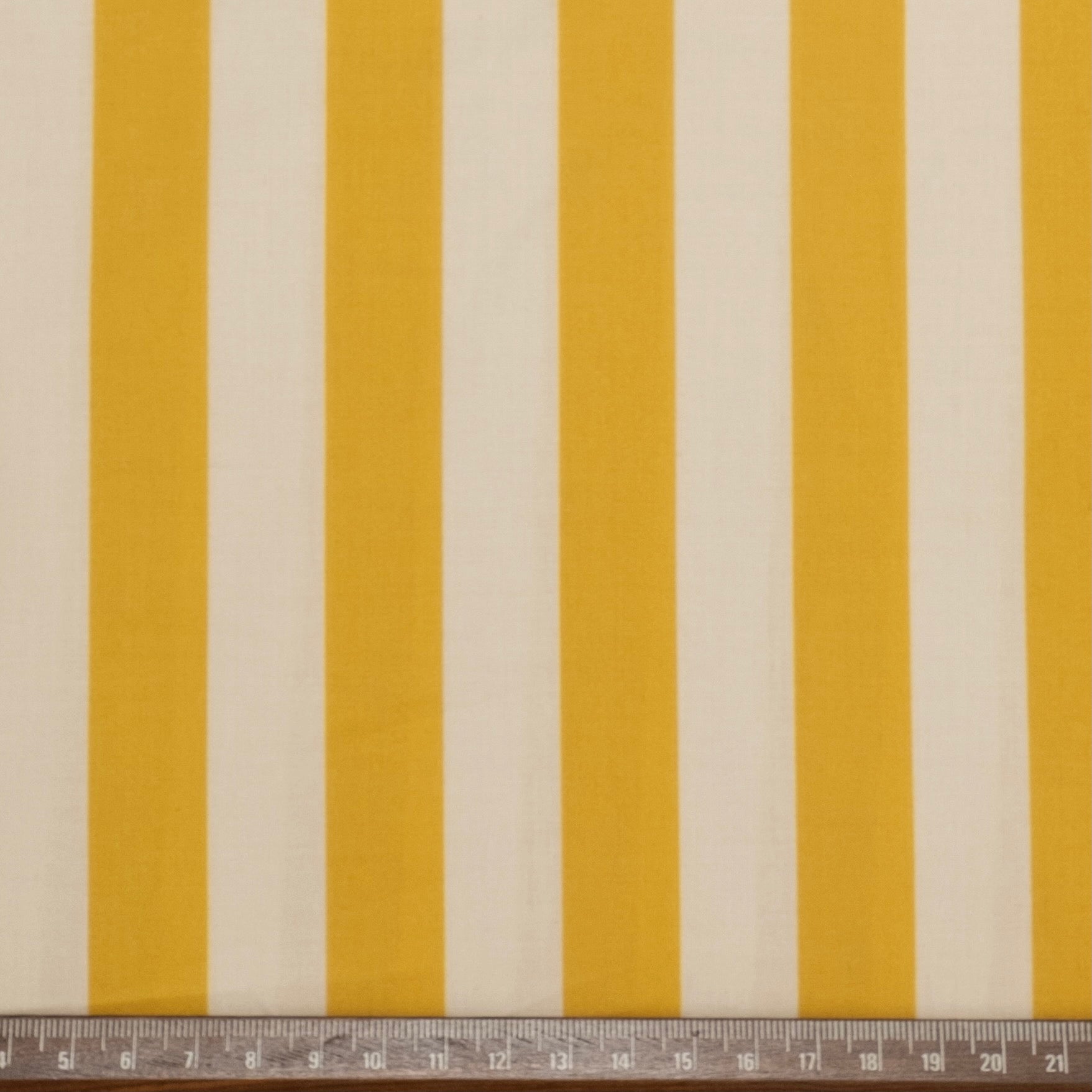 POPELÍN ESTAMPADO RAYAS AMARILLO