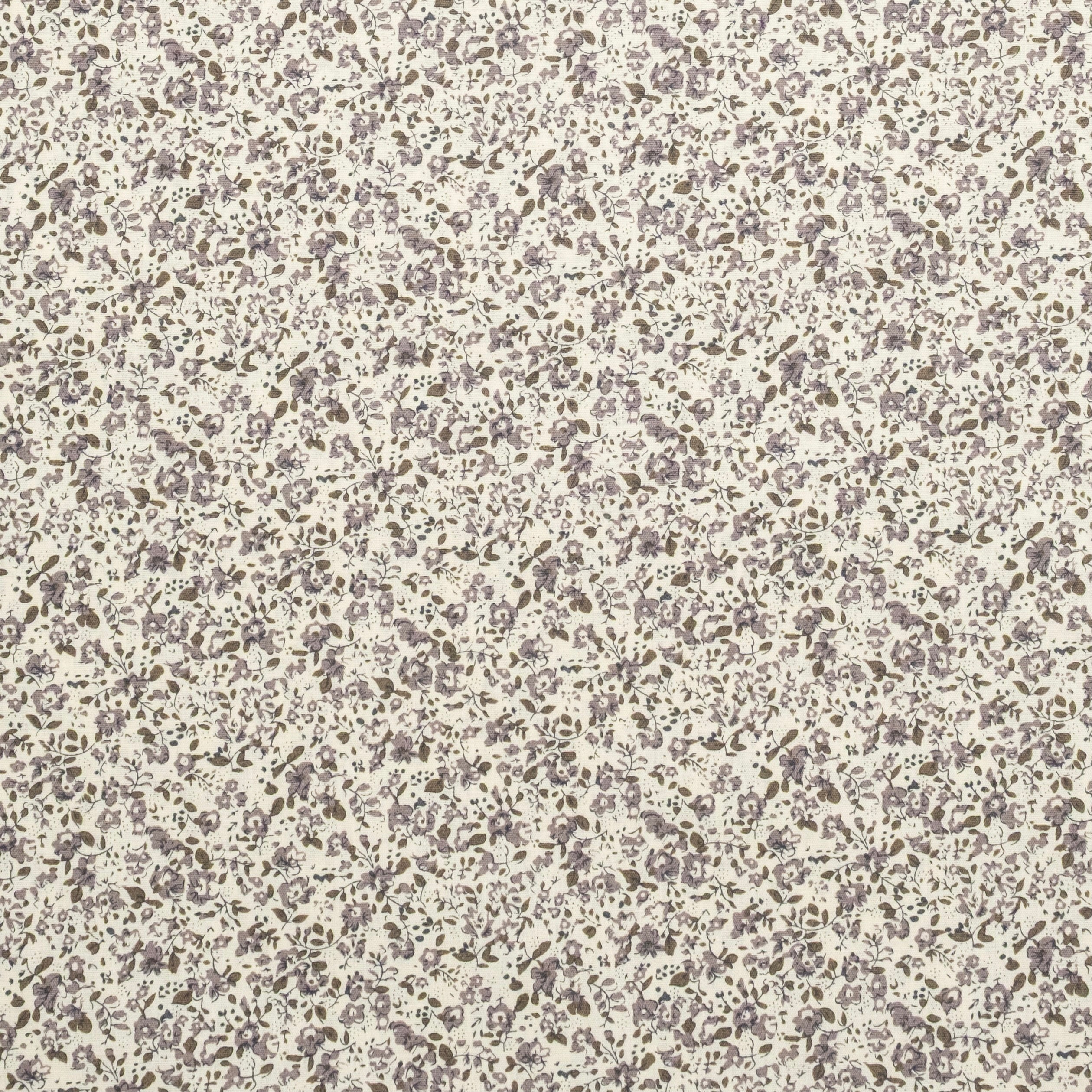 POPELÍN ESTAMPADO LIBERTY MICRO FLORAL GRIS