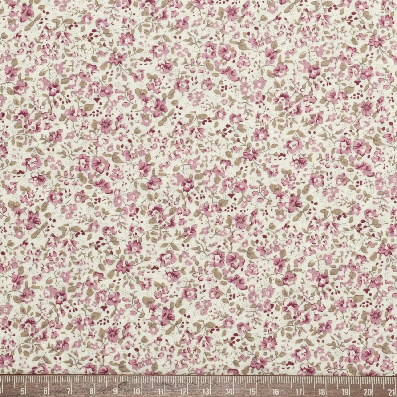 POPELÍN ESTAMPADO LIBERTY MICRO FLORAL ROSA