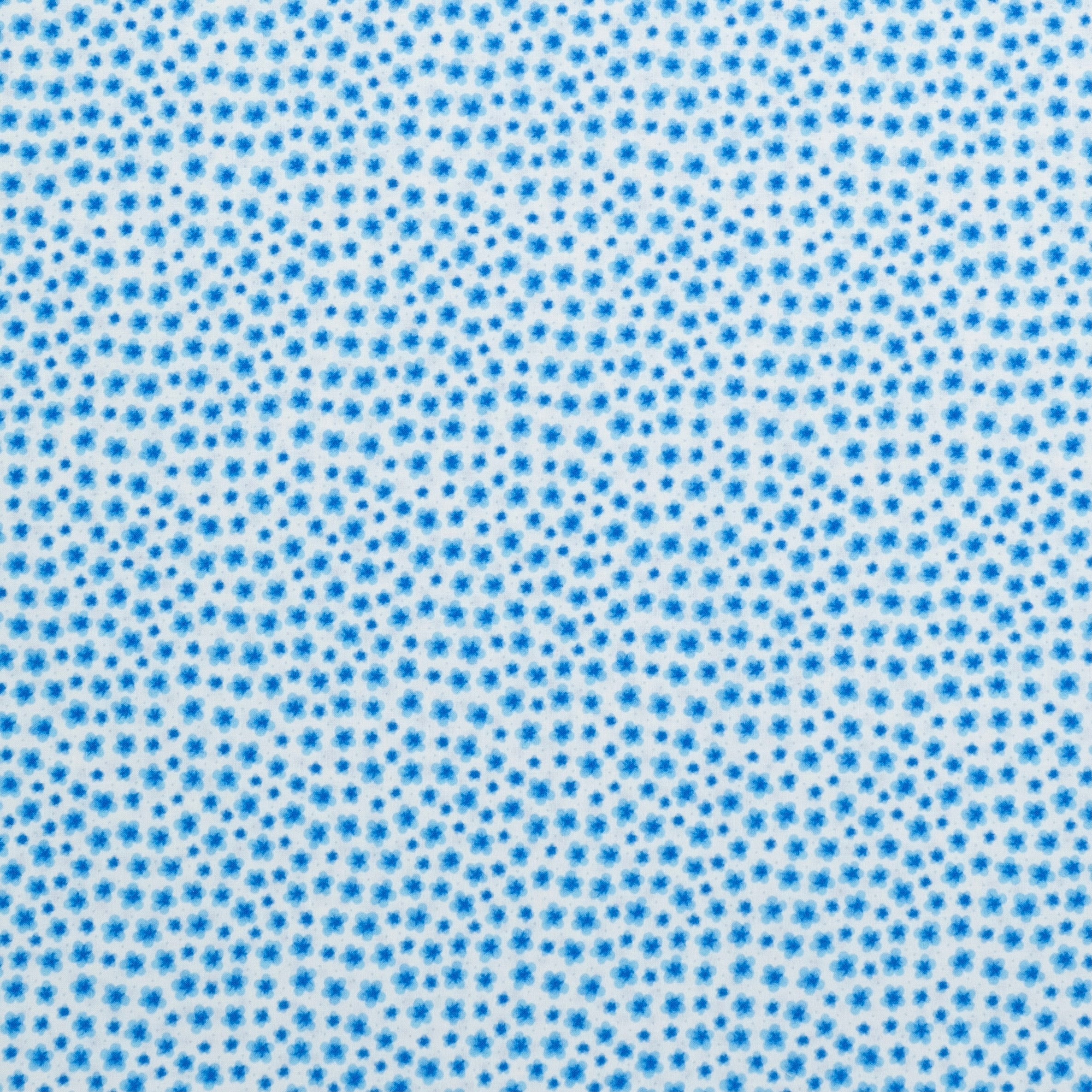 POPELÍN ESTAMPADO LIBERTY MIL PÉTALOS AZULES