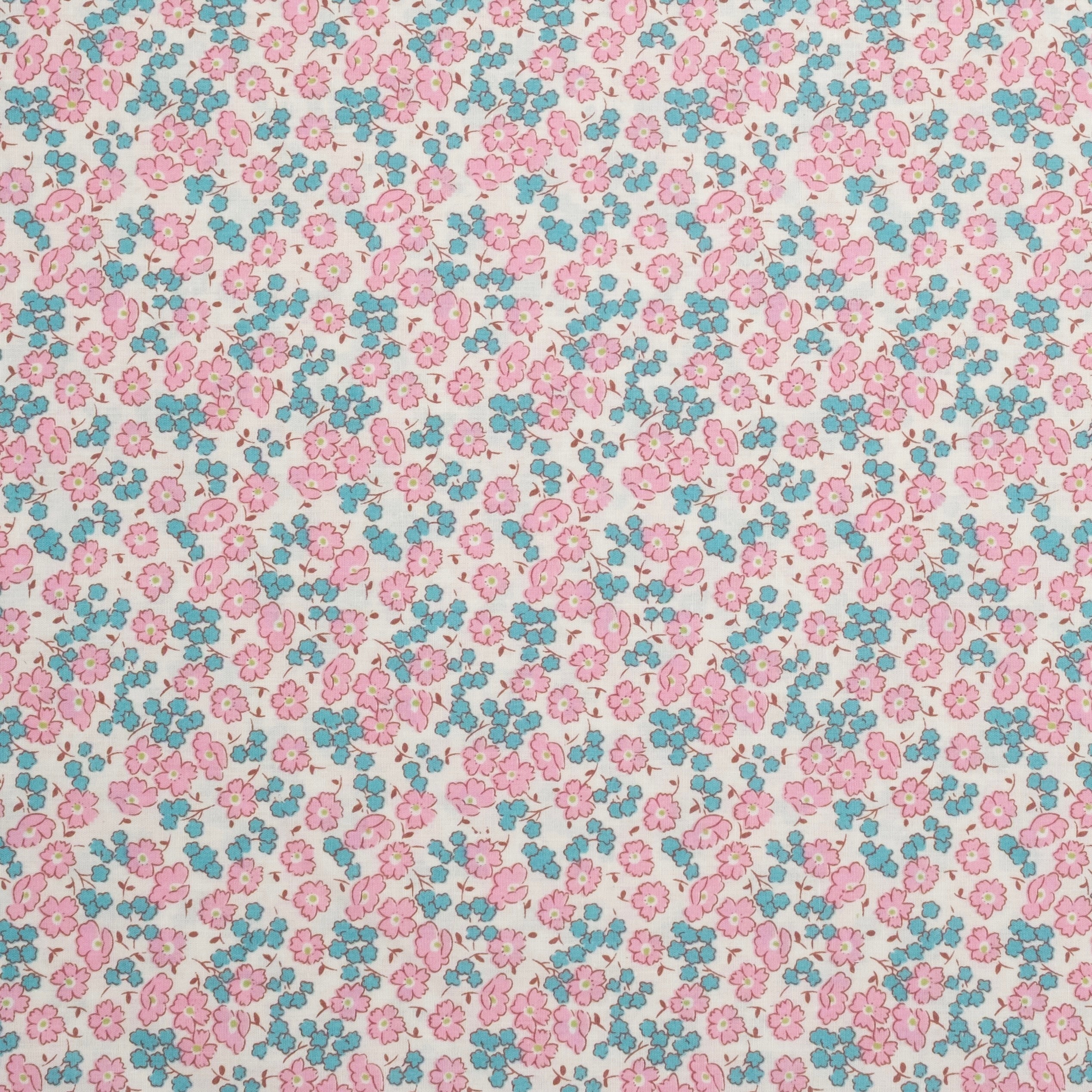 POPELÍN ESTAMPADO LIBERTY EDÉN MINI ROSA