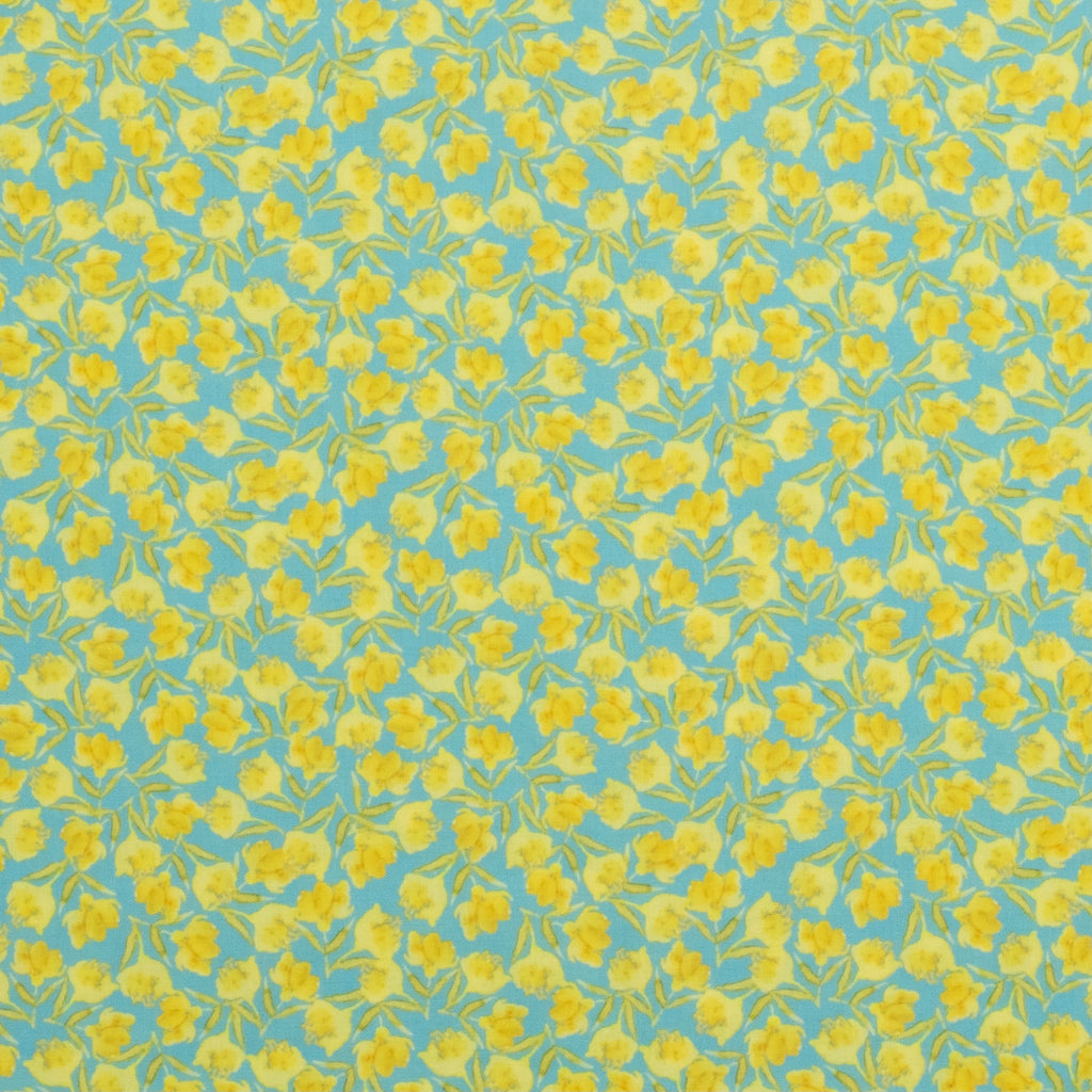 POPELÍN ESTAMPADO LIBERTY AMARILLO AMSTERDAM