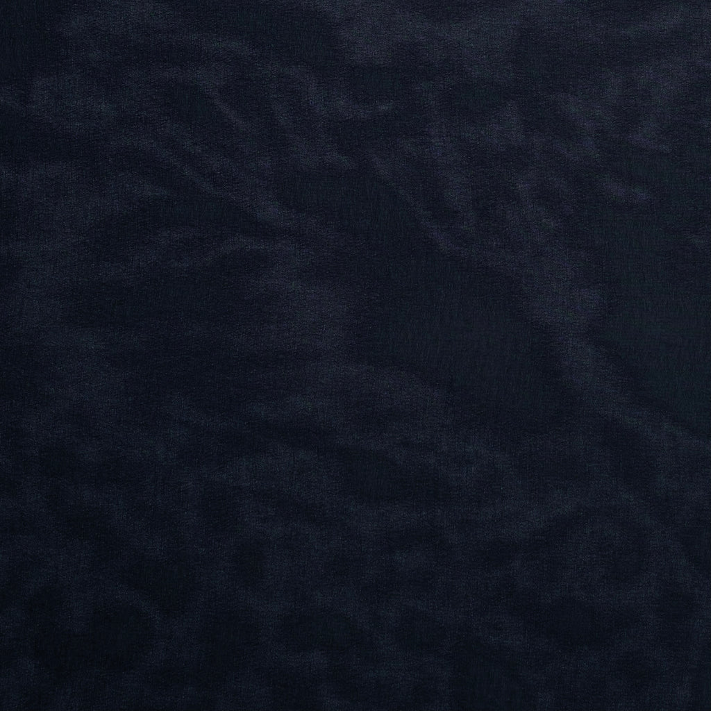 GAZE DE POLYESTER BLEU MARINE
