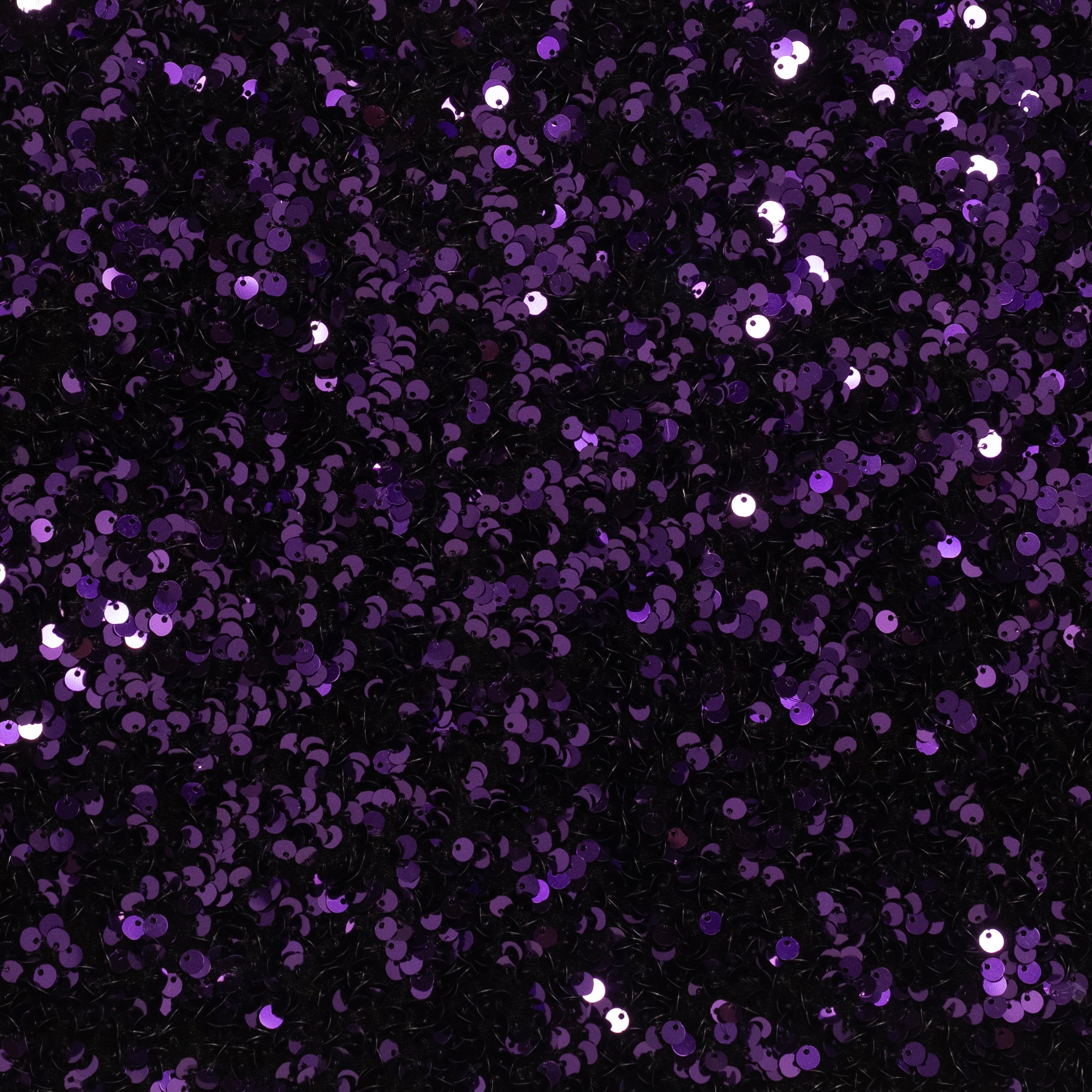 VELOURS À PAILLETTES VIOLETTES