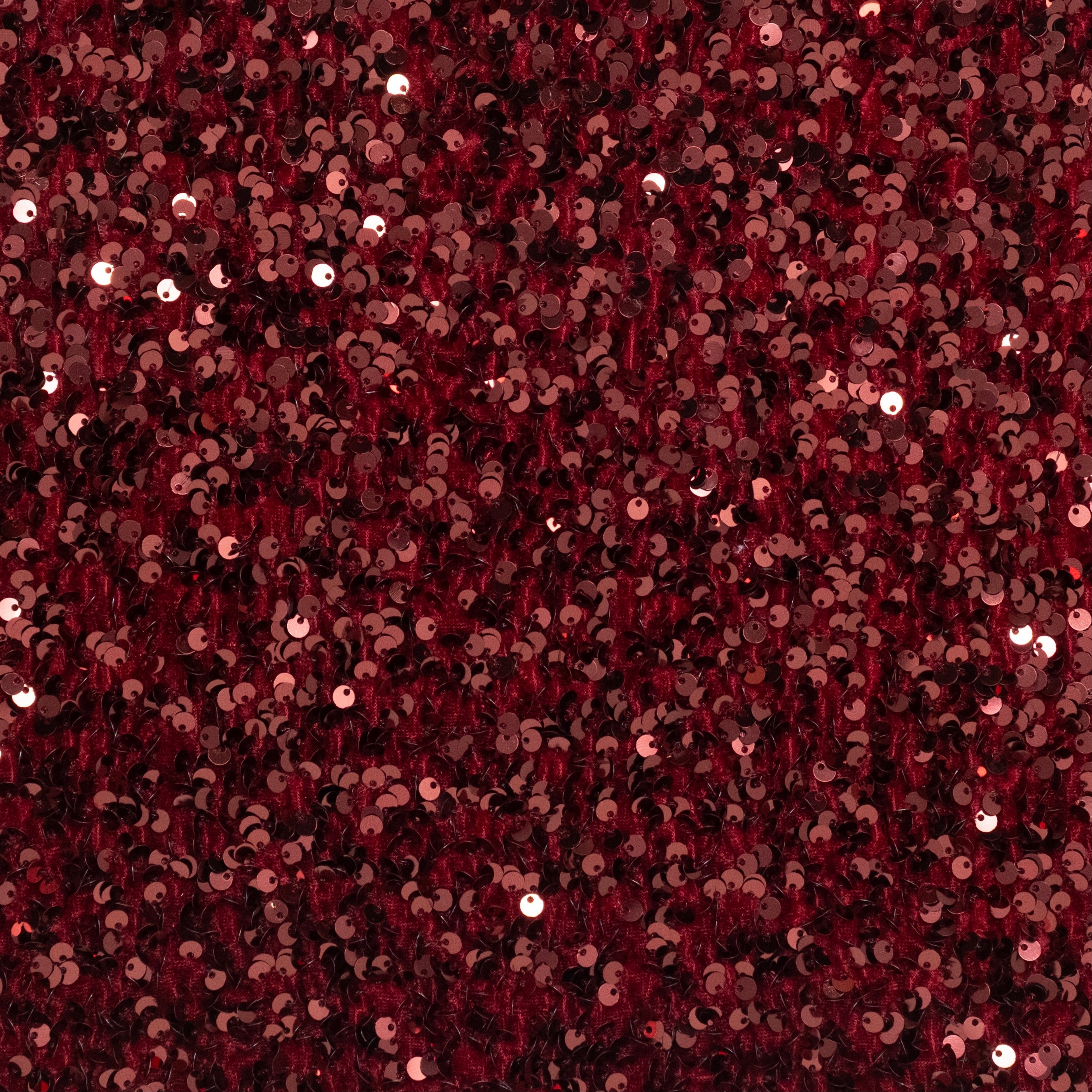 TERCIOPELO LENTEJUELA ROJO