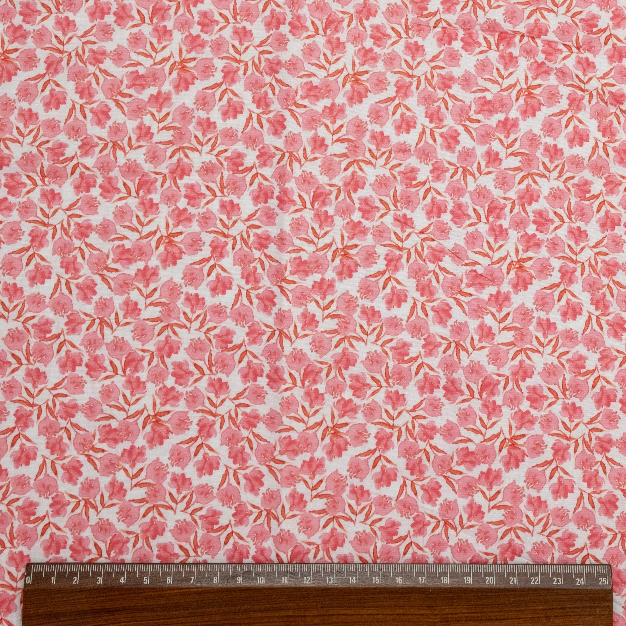 LIBERTY PRINTED POPLIN ANNE'S GARDEN