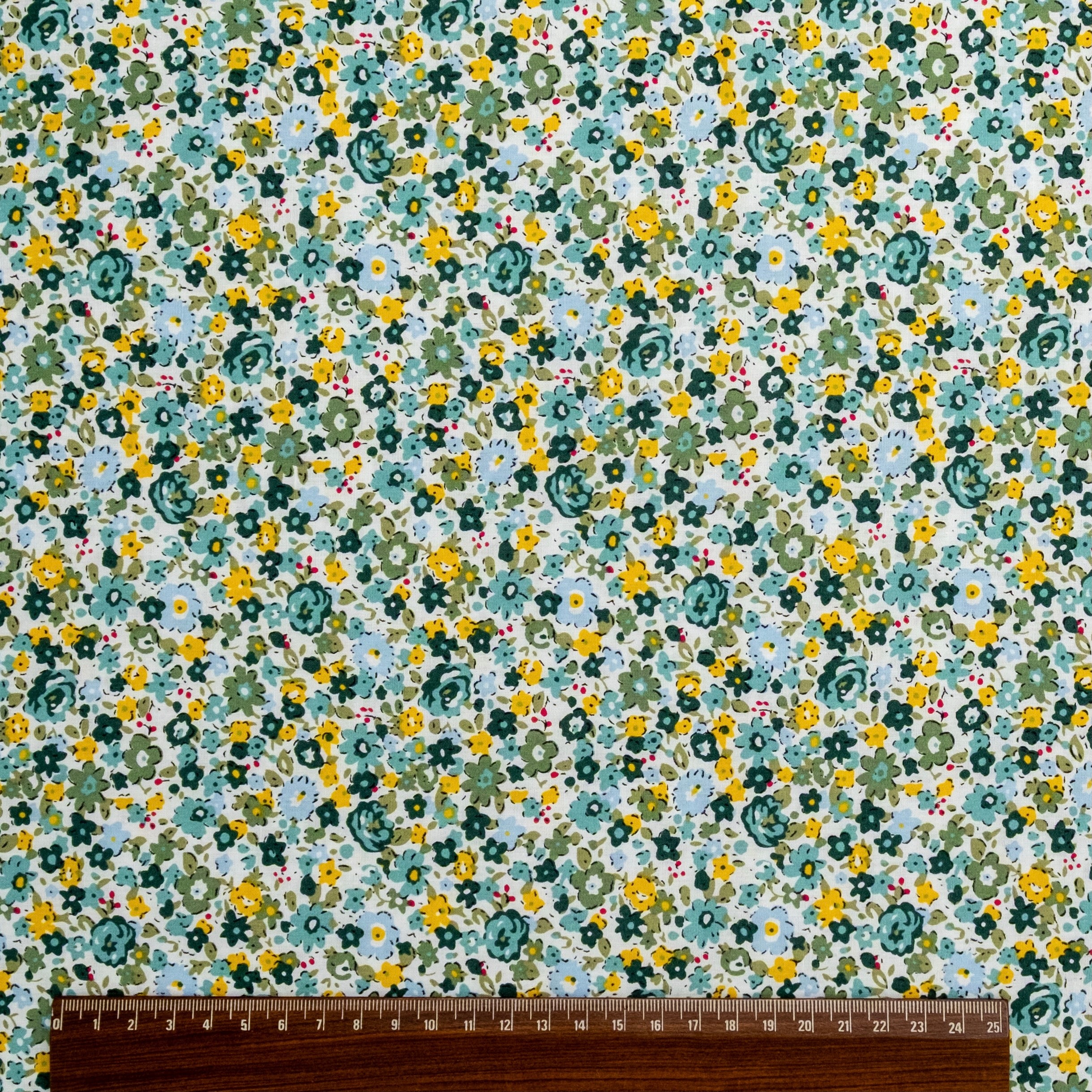 POPELÍN ESTAMPADO LIBERTY PRADERA DE PRIMAVERA