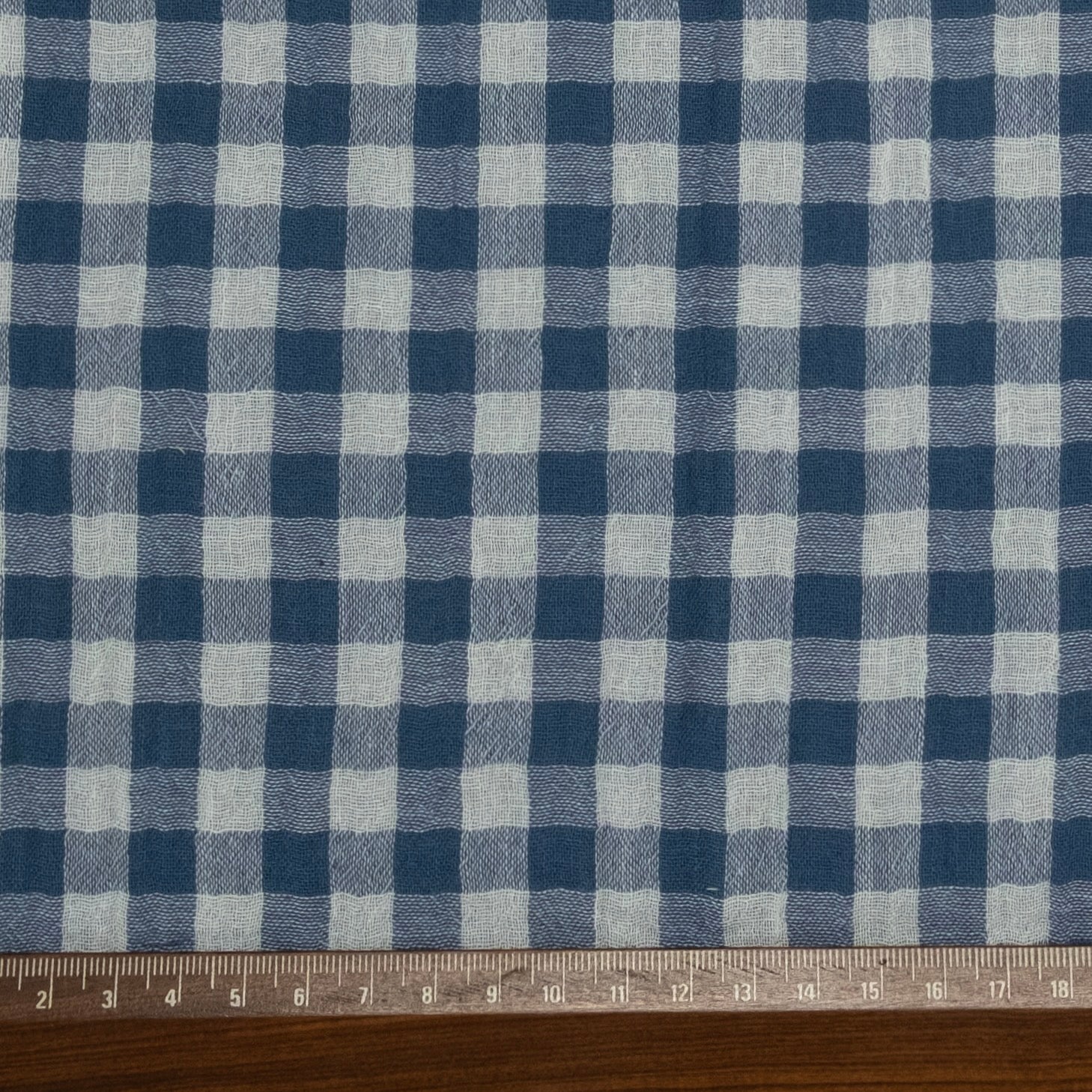 MUSELINA ESTAMPADA AZUL OSCURO