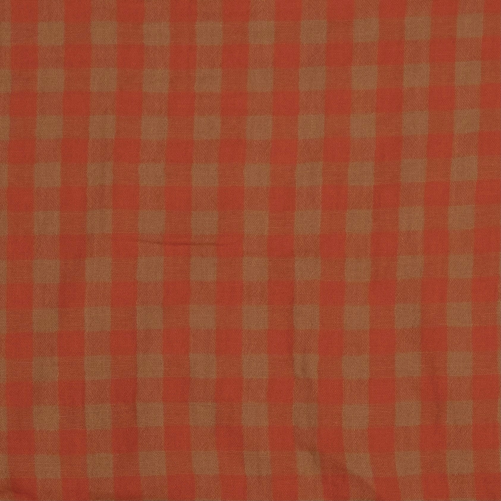 MUSELINA ESTAMPADA NARANJA Y MOSTAZA