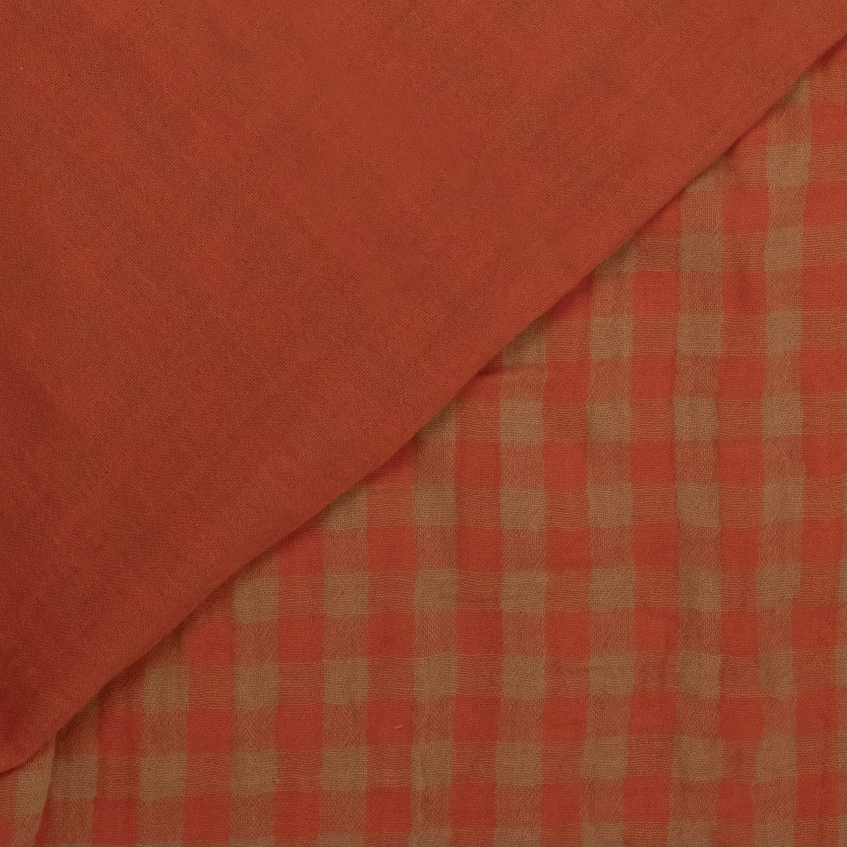 MUSELINA ESTAMPADA NARANJA Y MOSTAZA