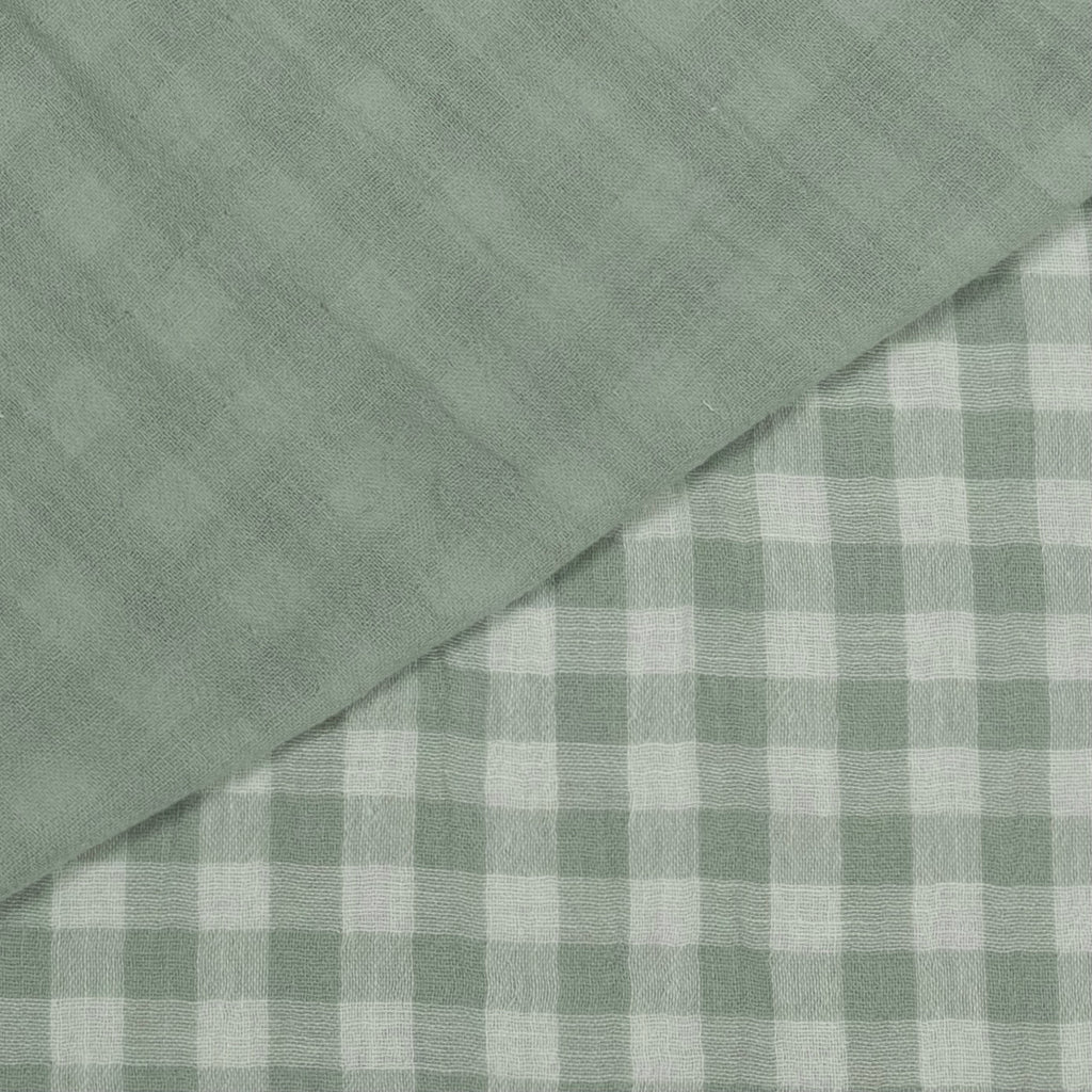 MUSELINA ESTAMPADA VERDE