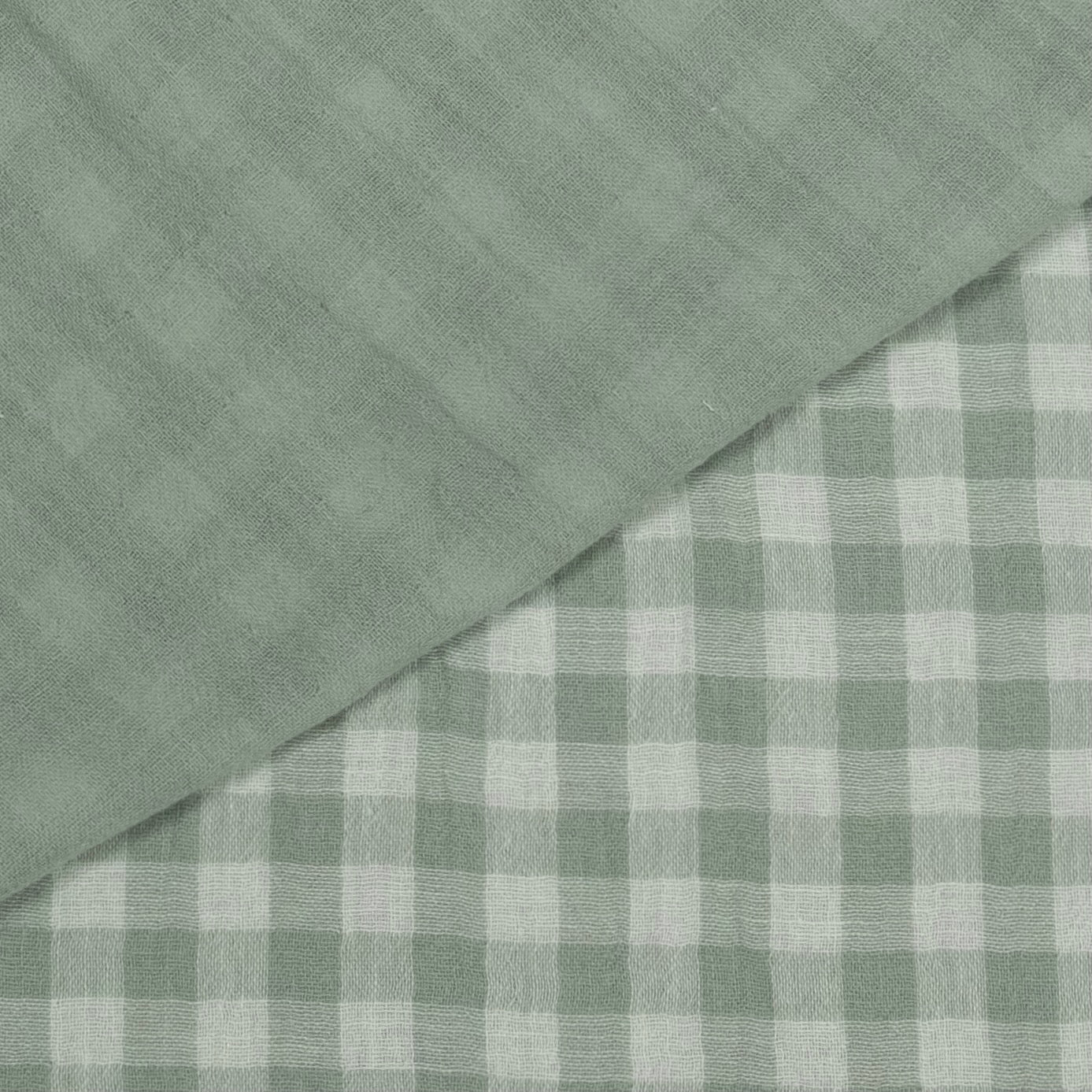 MUSELINA ESTAMPADA VERDE