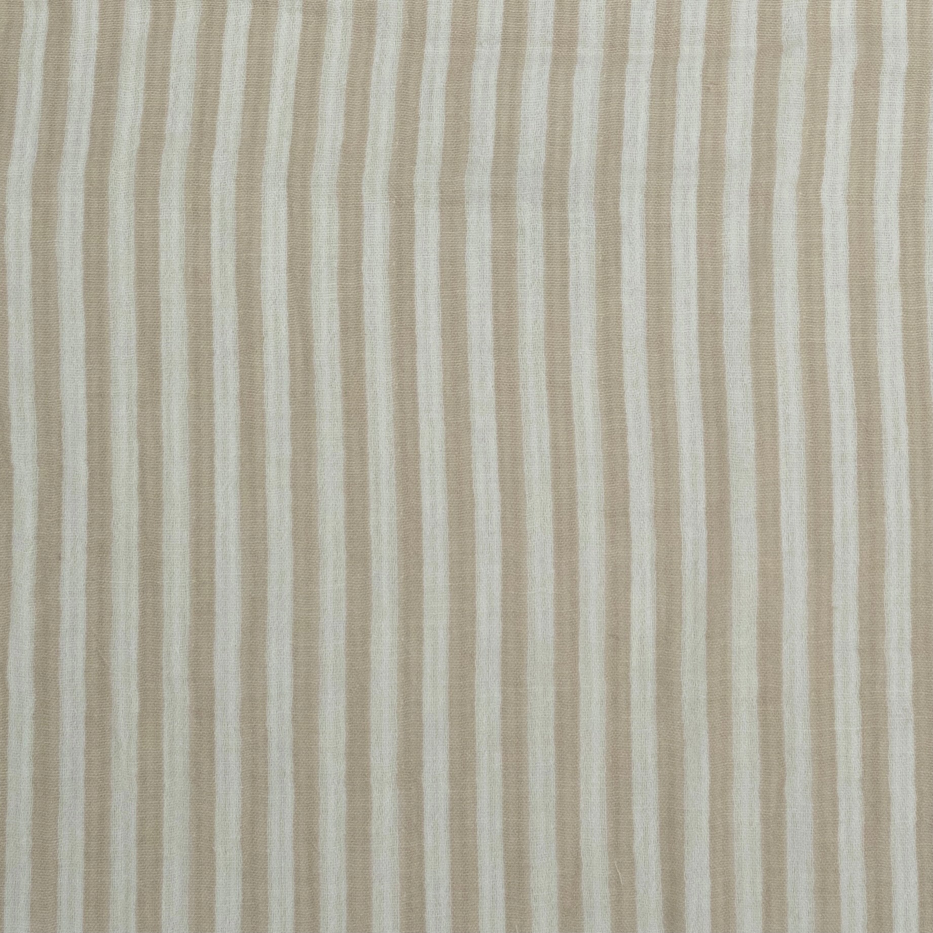 BEIGE STRIPED PRINTED MUSLIN