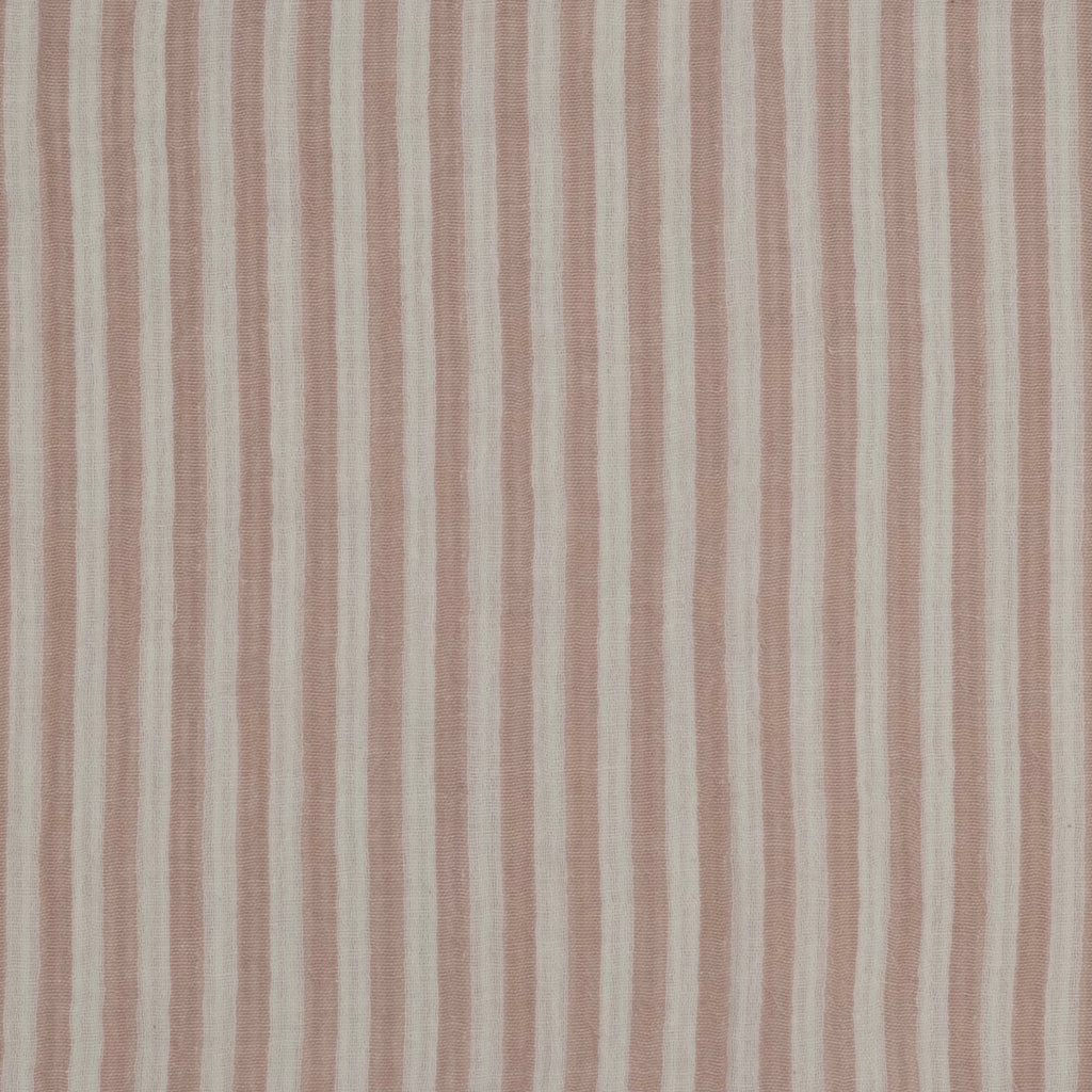 PINK STRIPED PRINTED MUSLIN