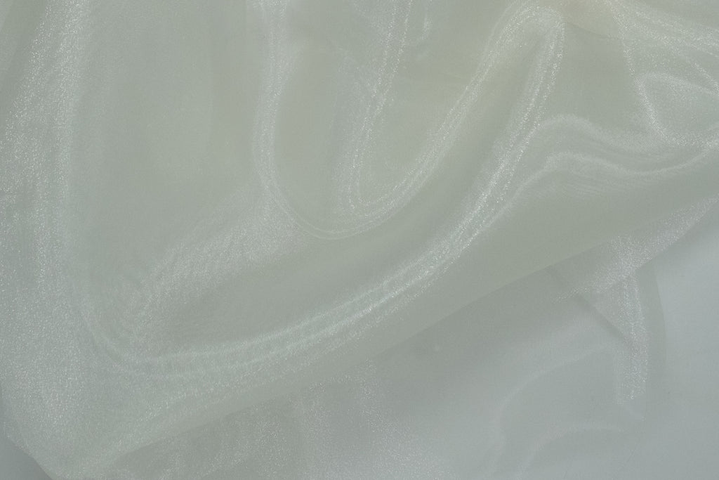 ORGANZA POLYESTER BLANC NATUREL