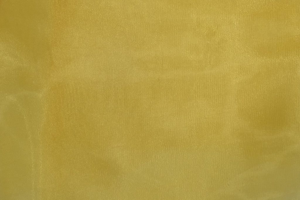 ORGANZA POLYESTER JAUNE DORÉ