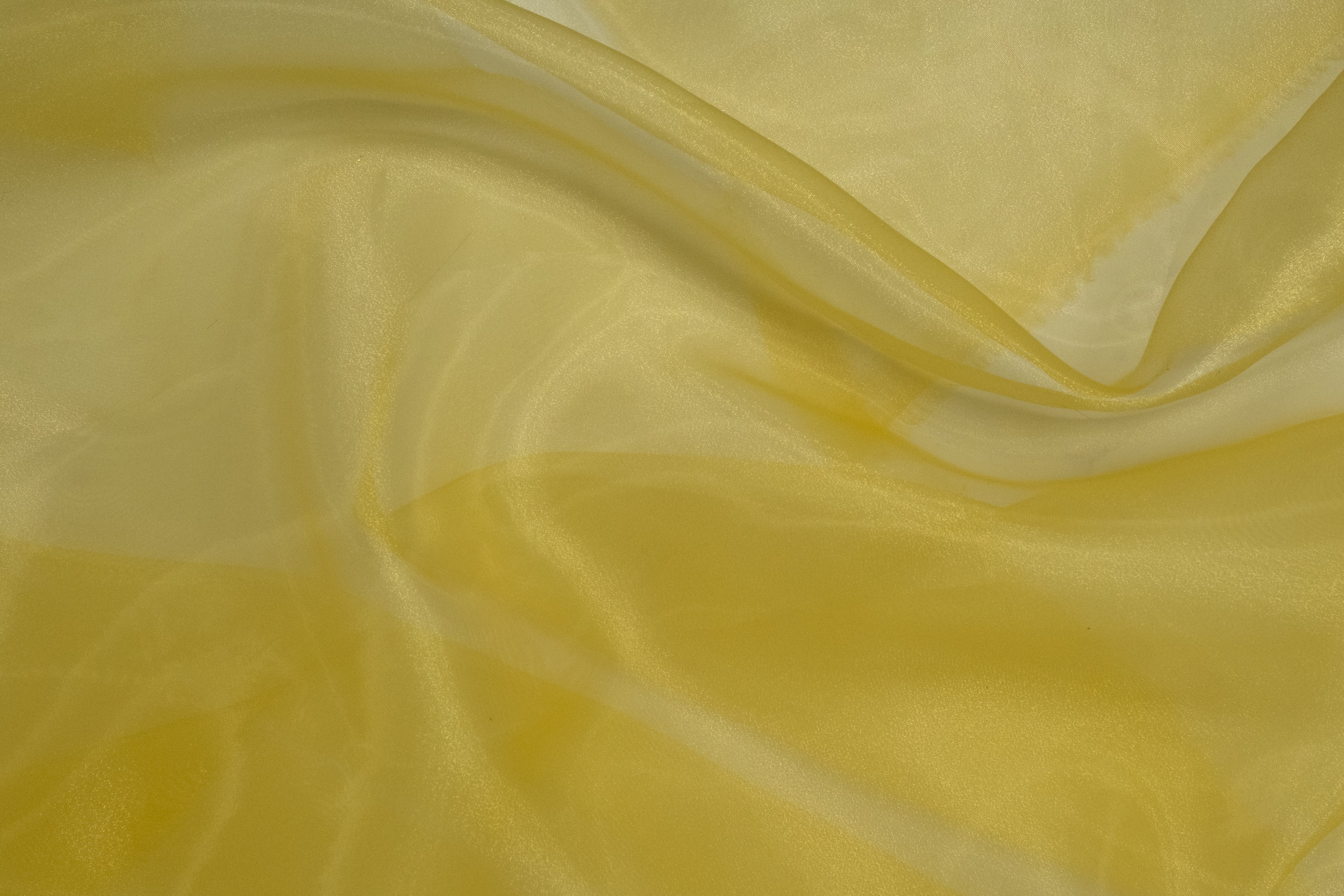 ORGANZA POLYESTER JAUNE DORÉ