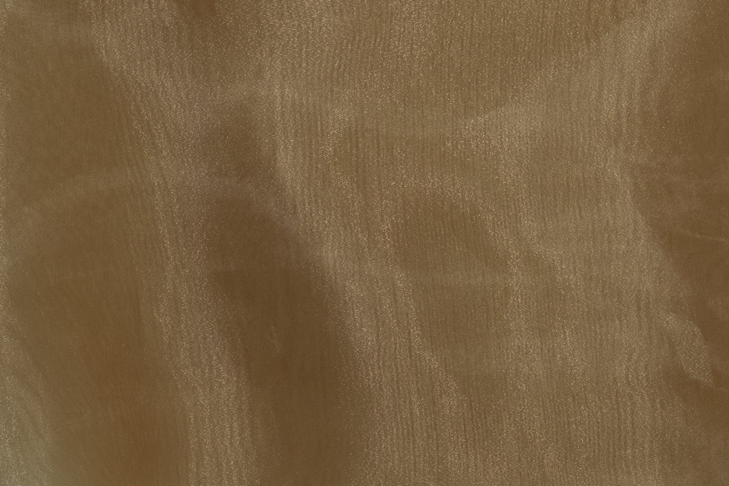 ORGANZA POLYESTER MARRON DORÉ