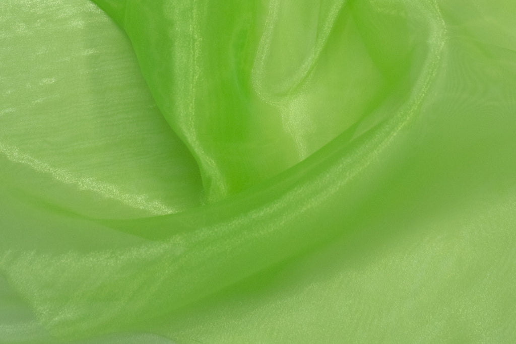 ORGANZA POLYESTER VERT GAZON
