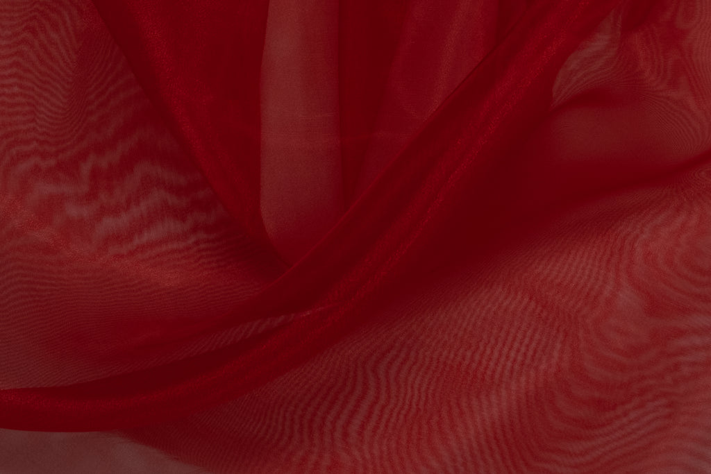 ORGANZA POLIÉSTER ROJO